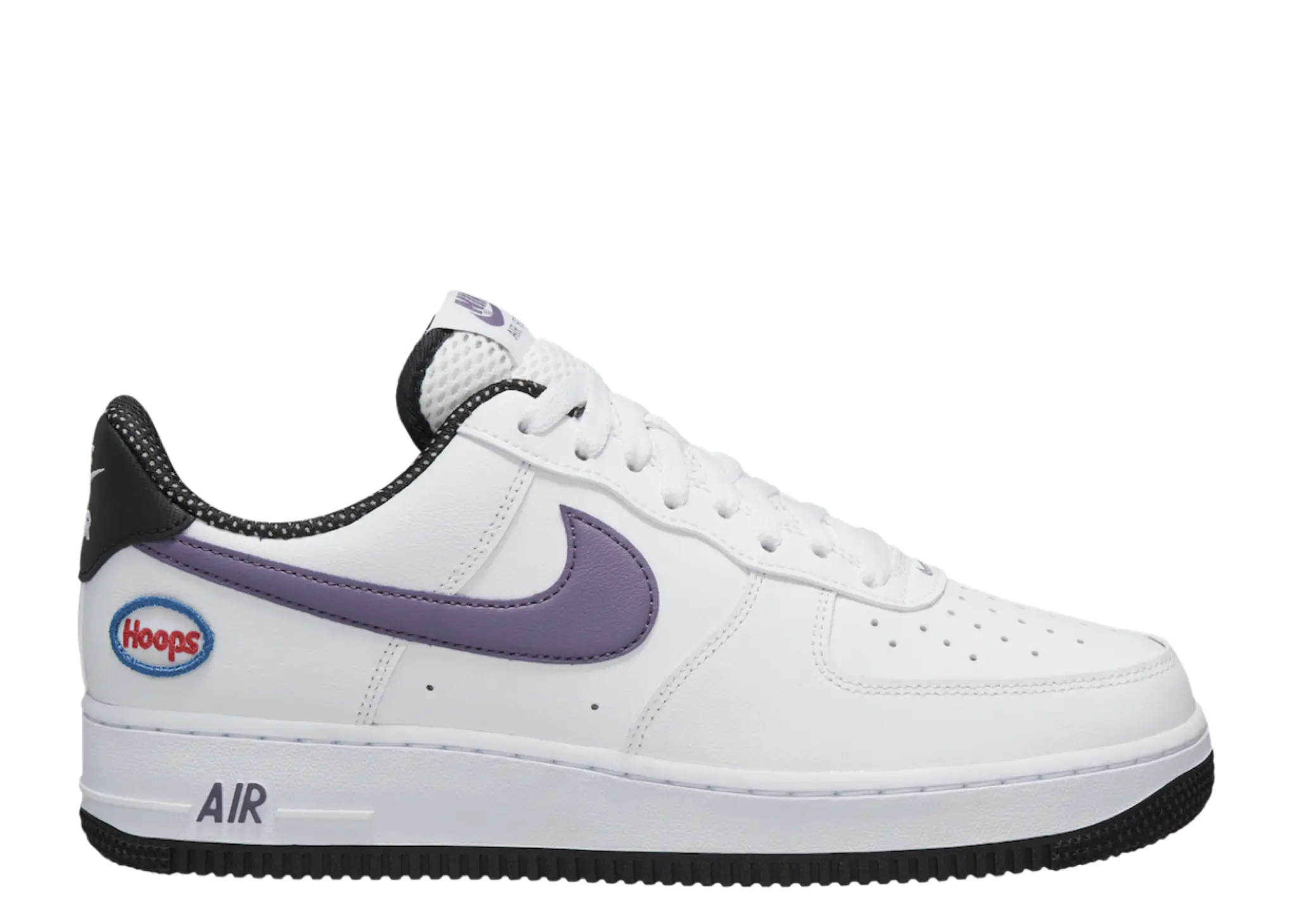Nike Air Force 1 Low Hoops White Canyon Purple