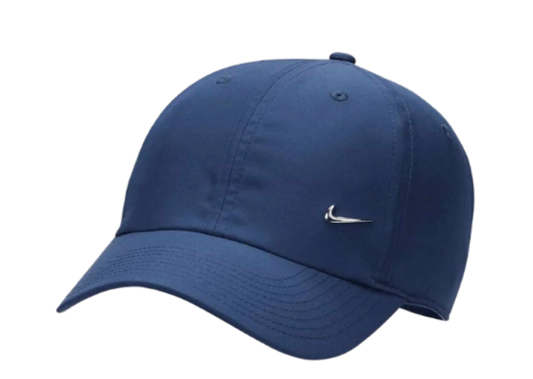 Nike Dri-Fit Club Unstructured Metal Swoosh Navy