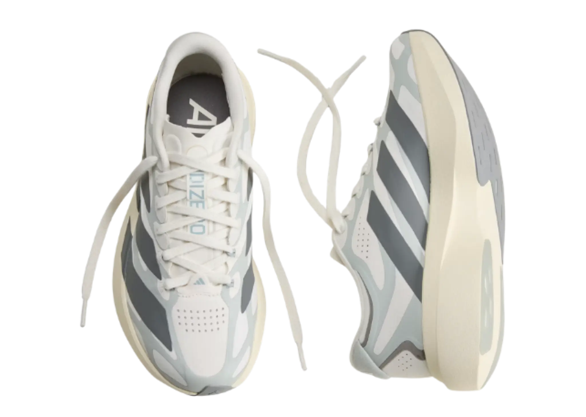Adidas Adizero EVO SL EXO White Grey Wonder Silver (Women's) - photo 3