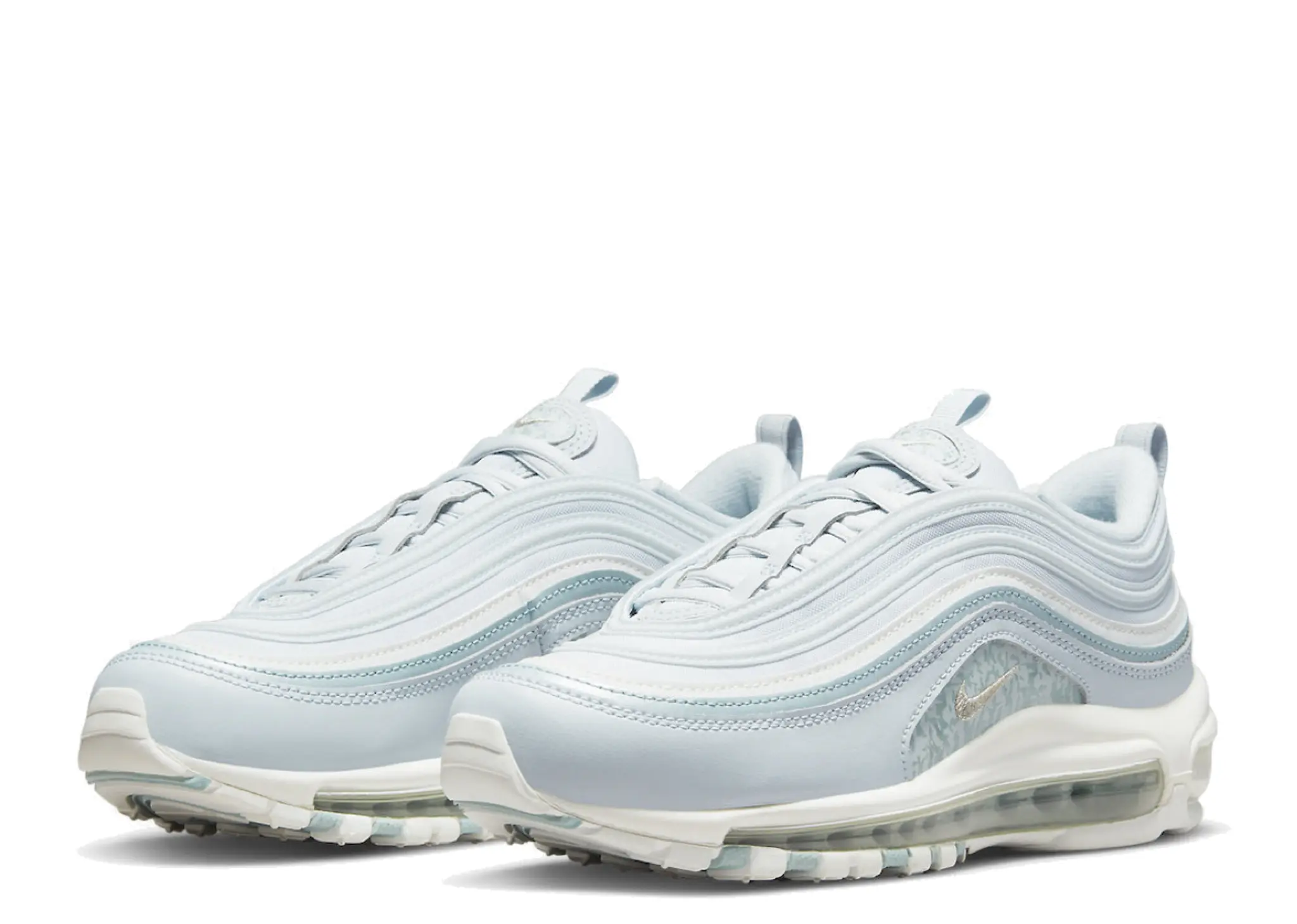 Nike Air Max 97 Light Blue Reflective Camo (Women's) - photo 2