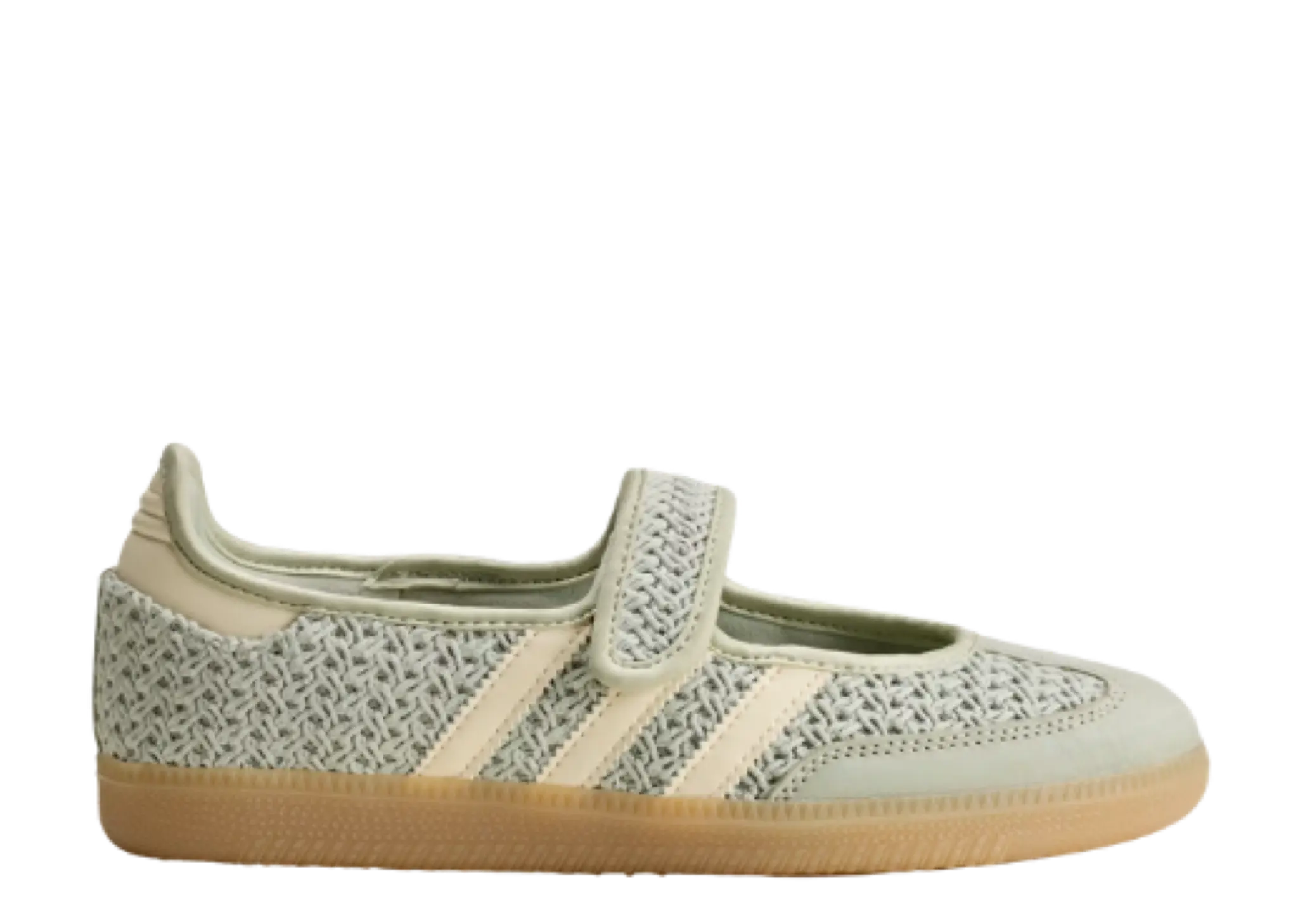 Adidas Samba Jane Green Warm Vanilla Gold (Women's)