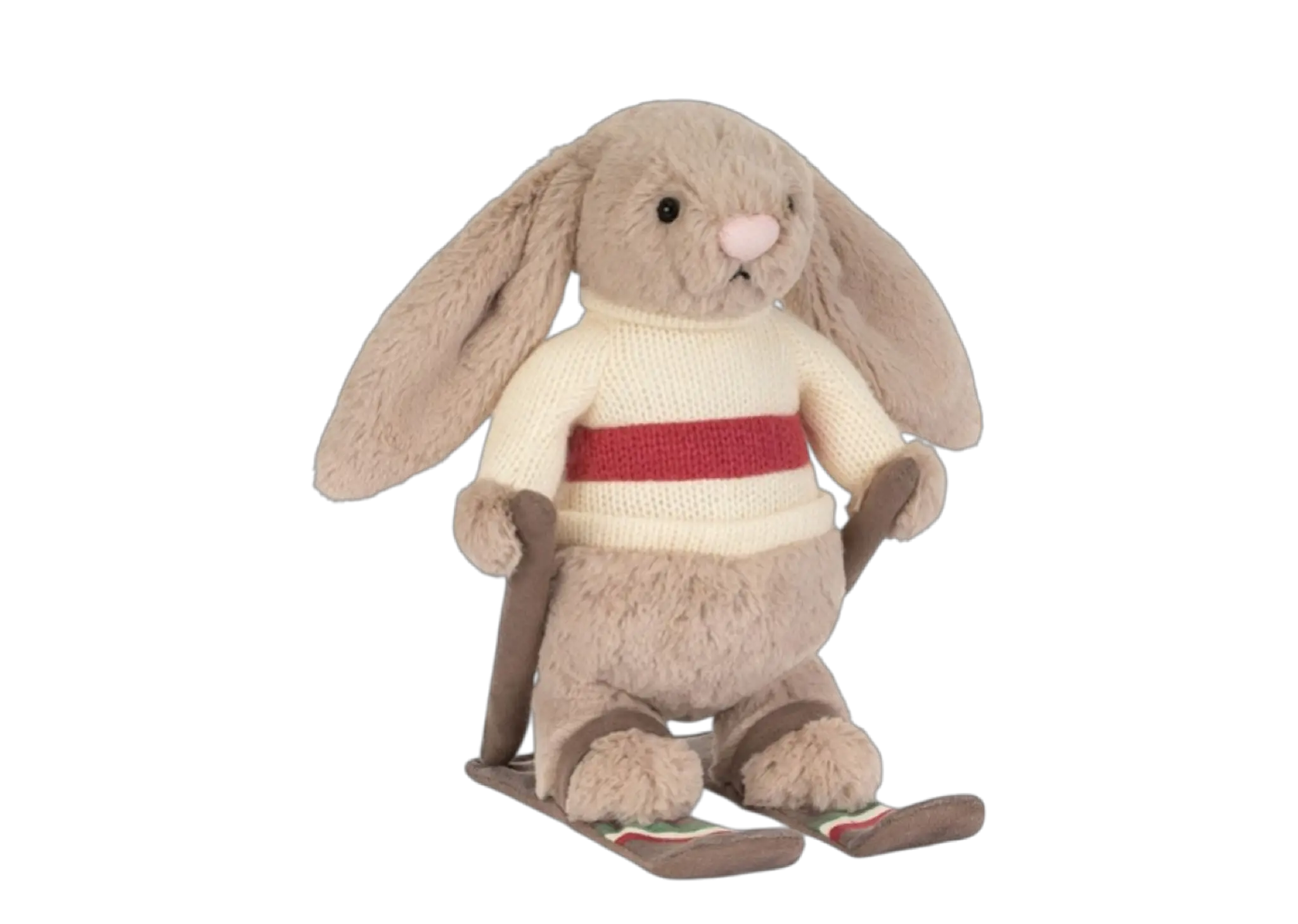 LIMITED EDITION - JELLY CAT Bashful Bunny Gold Medal Ski Outfit