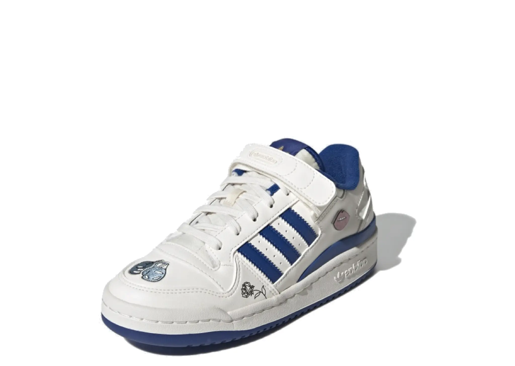 Adidas Forum White Blue Patch J - photo 2