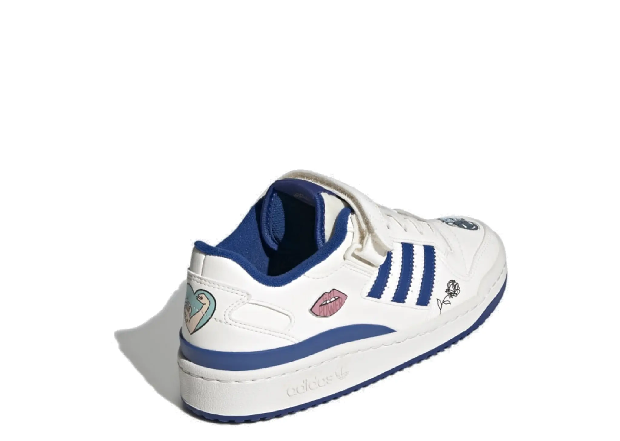 Adidas Forum White Blue Patch J - photo 3