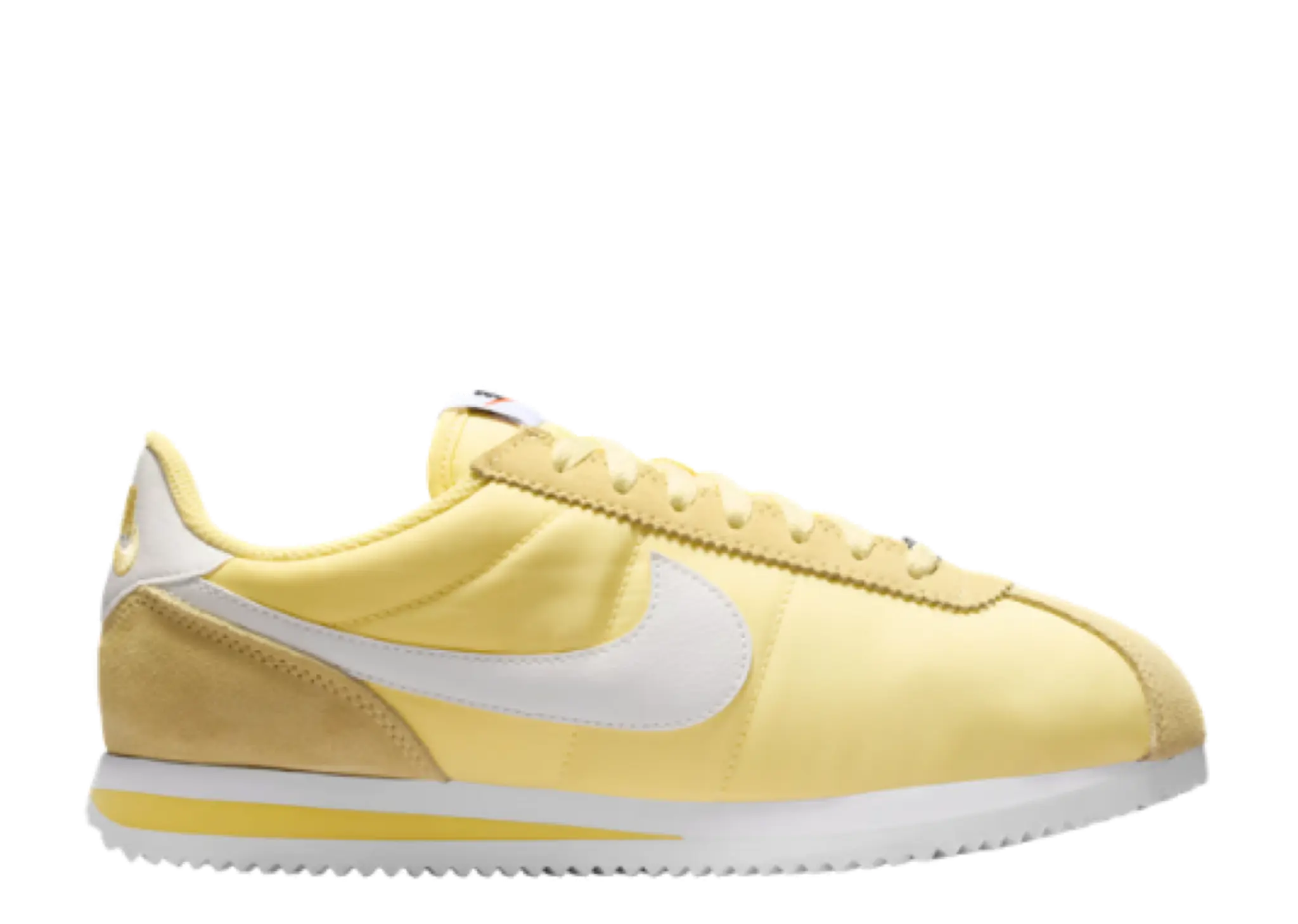 Nike Cortez Textile Soft Yellow White (Women's)