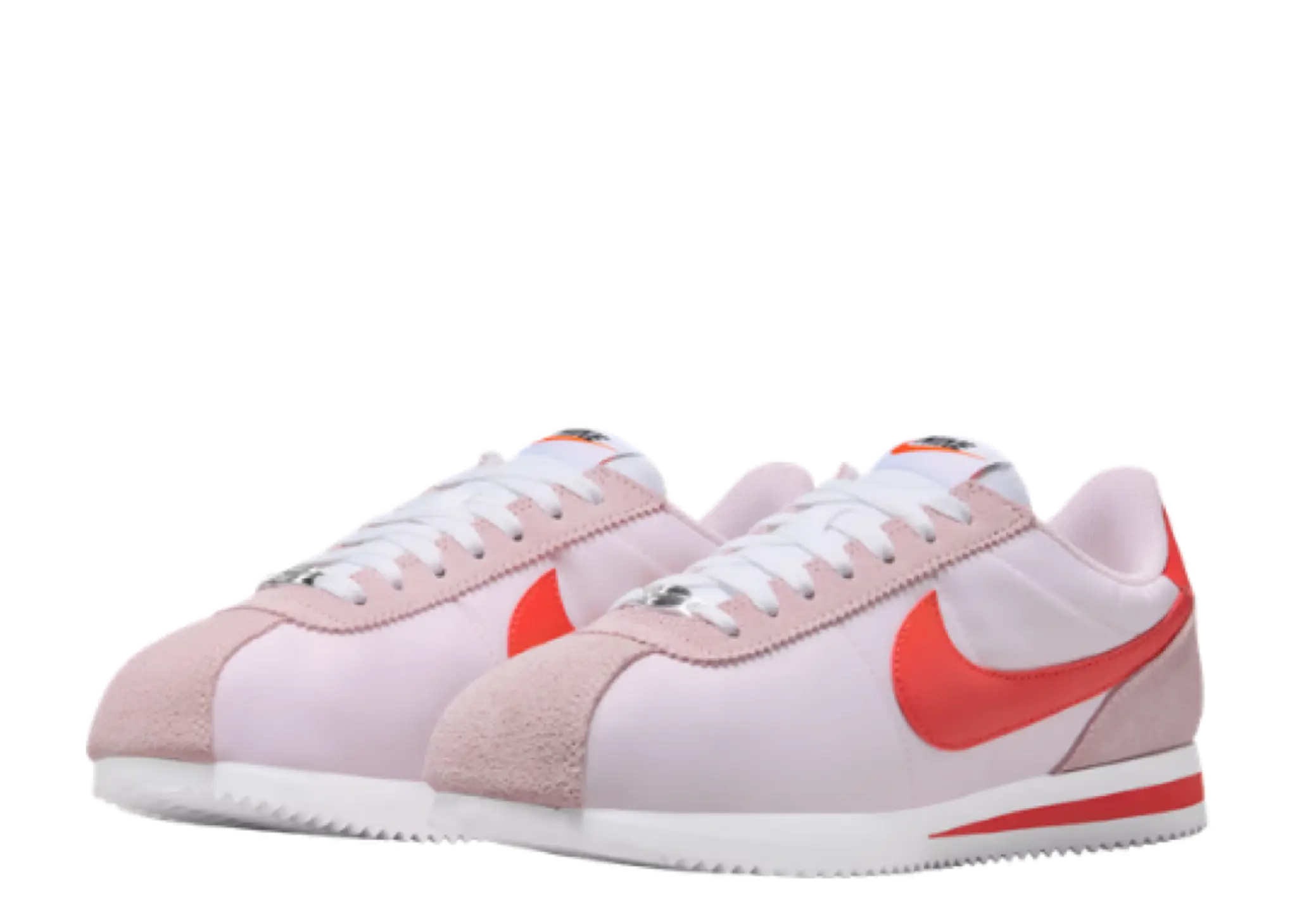Nike Cortez Textile Pink Foam White Safety Orange (Women's) - photo 2