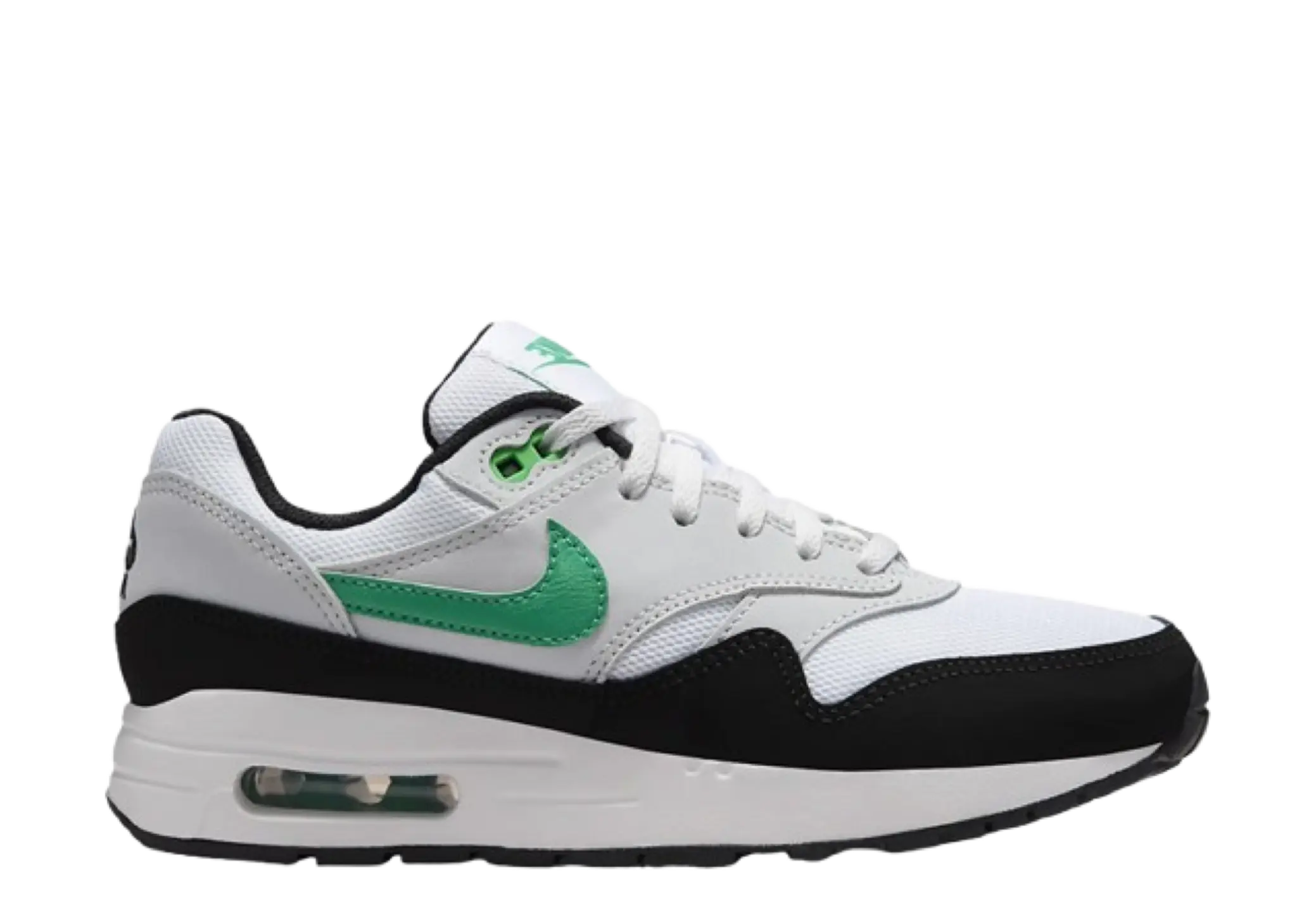 Nike Air Max 1 White Stadium Green (Grade School)