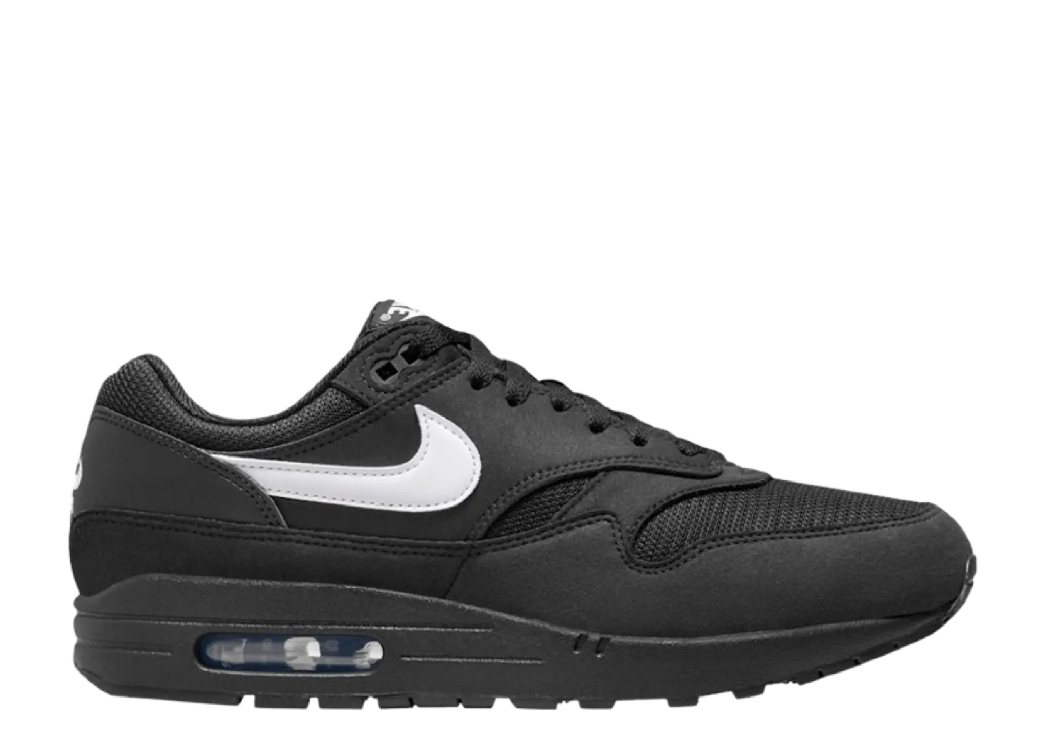 Nike Air Max 1 Black White Swoosh