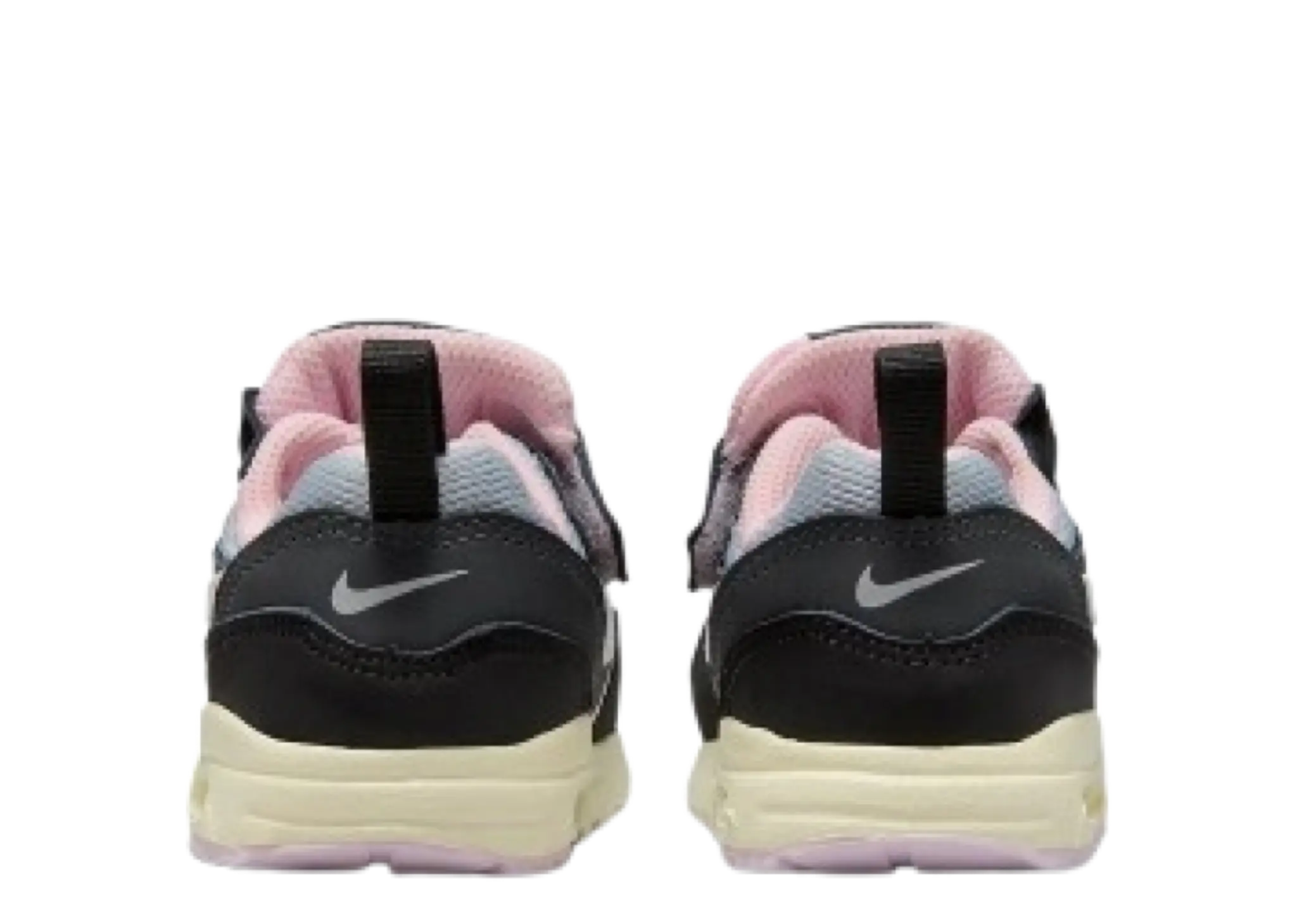Nike Air Max 1 EasyOn Black Anthracite Pink Foam Summit White (Toddler) - photo 3