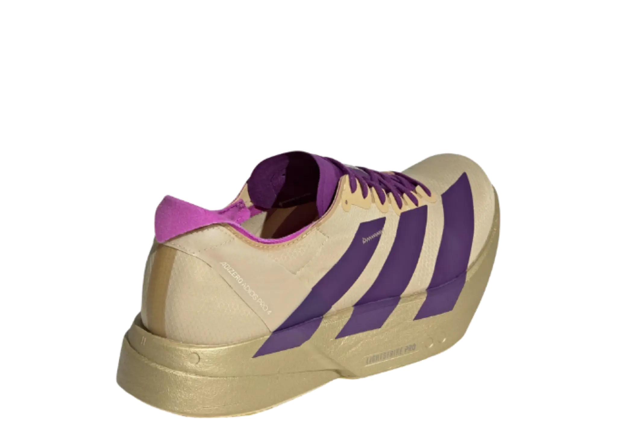 Adidas Adizero Adios Pro 4 Sand Rich Purple Gold Metallic - photo 3