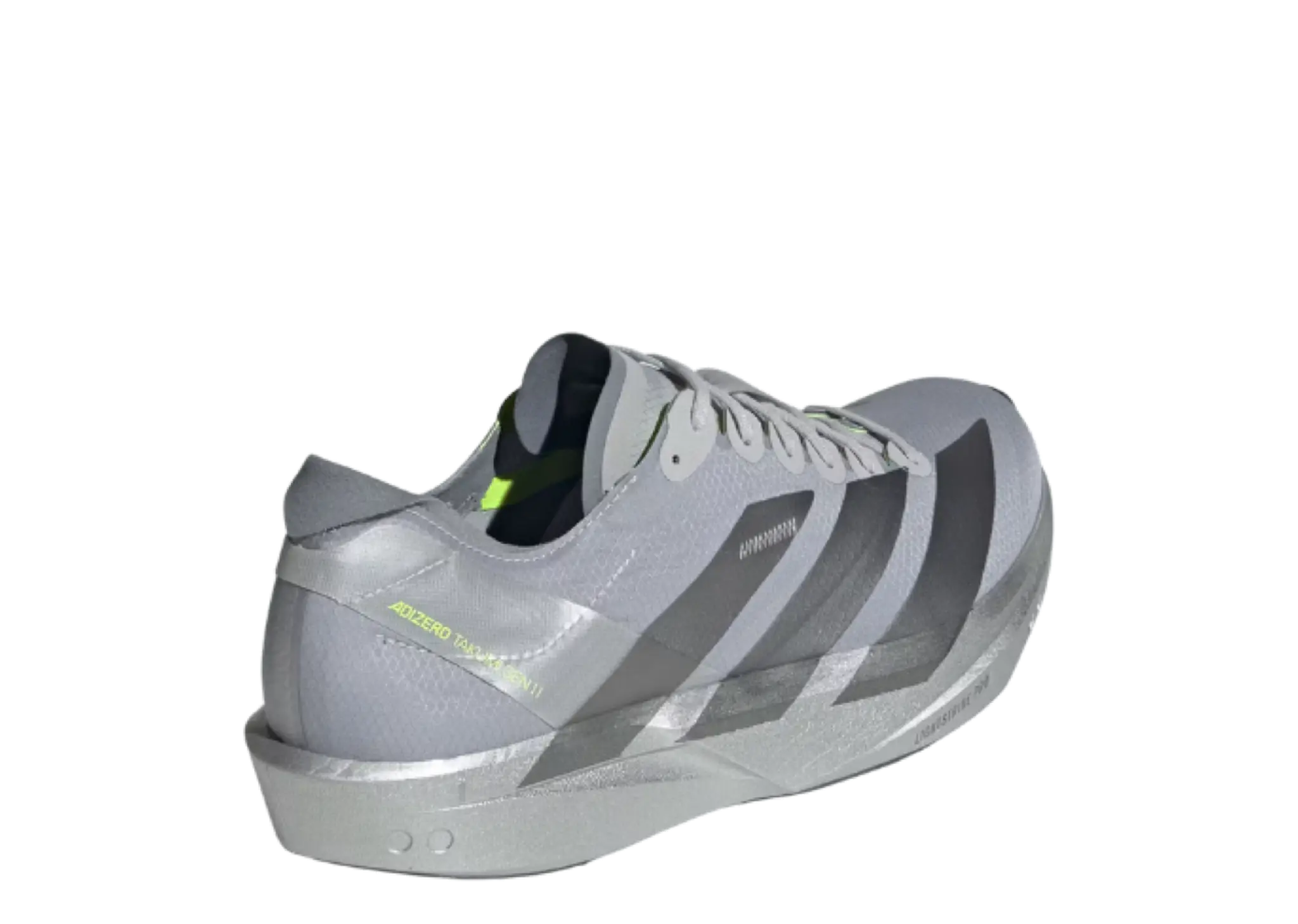 Adidas Adizero Takumi Sen 11 Silver Metallic Iron Metallic Lucid Lemon - photo 3