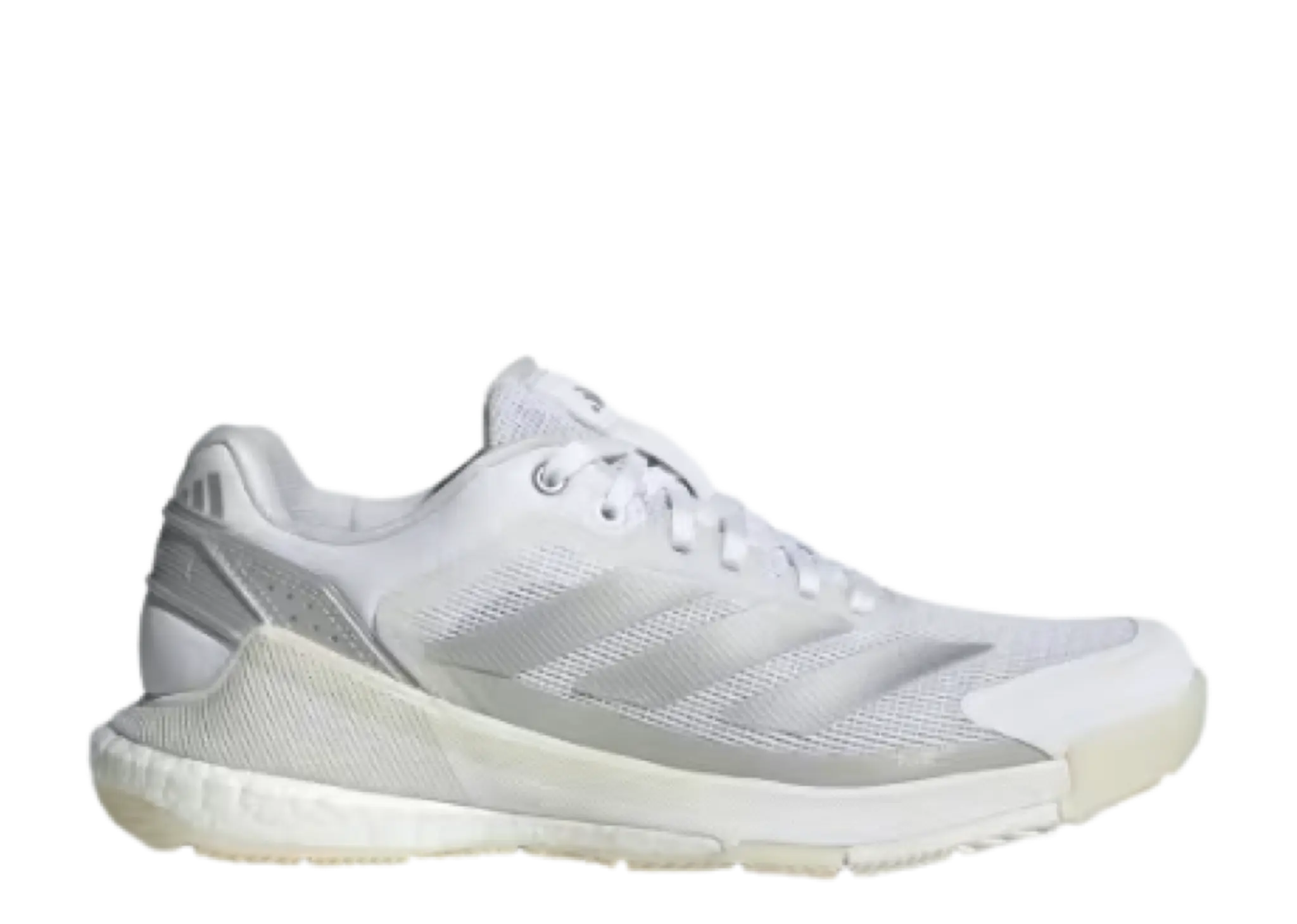 Adidas Crazyquick Boost Padel Cloud White Silver Metallic (Women's)