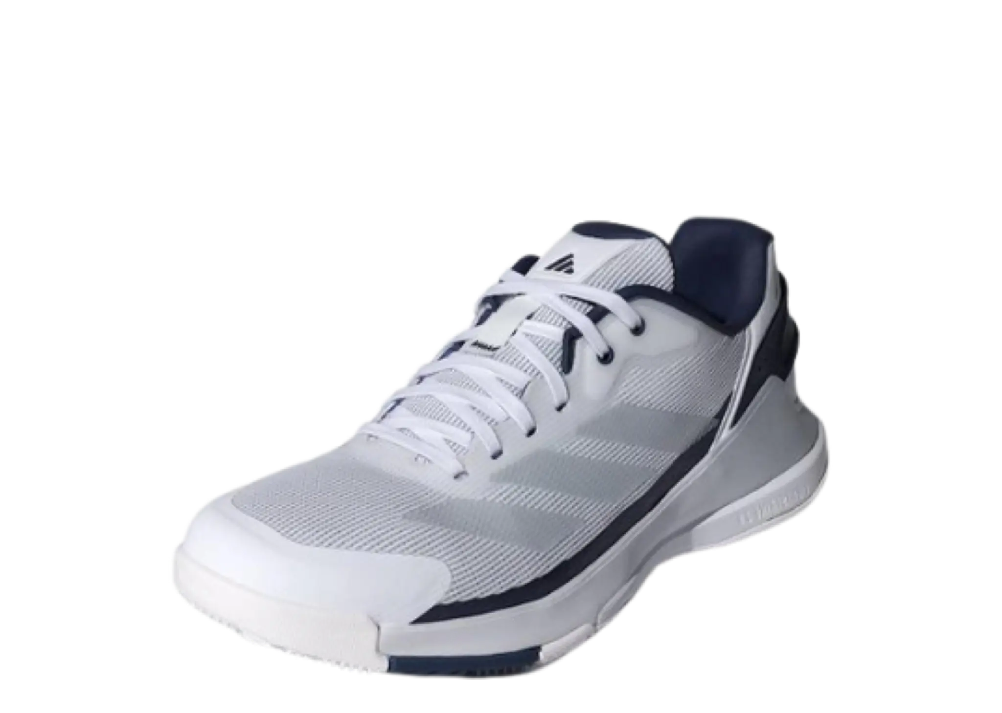 Adidas Crazyquick Boost Padel White Silver Metallic Dark Blue - photo 2