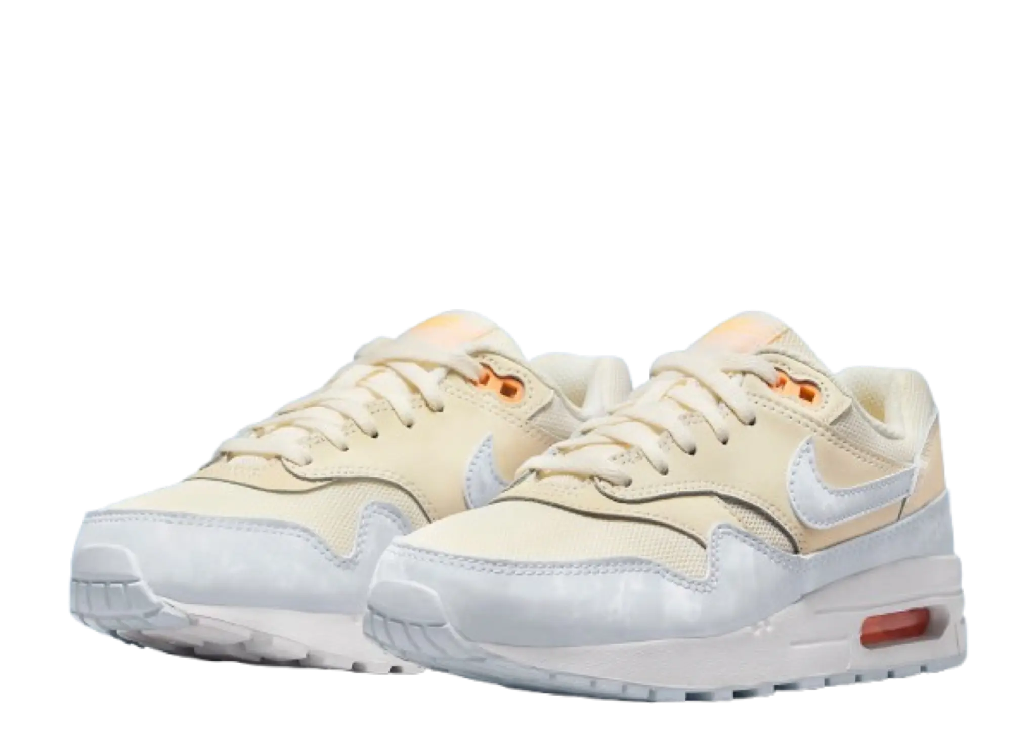 Nike Air Max 1 Pale Ivory Football Grey (Grade School) - photo 2
