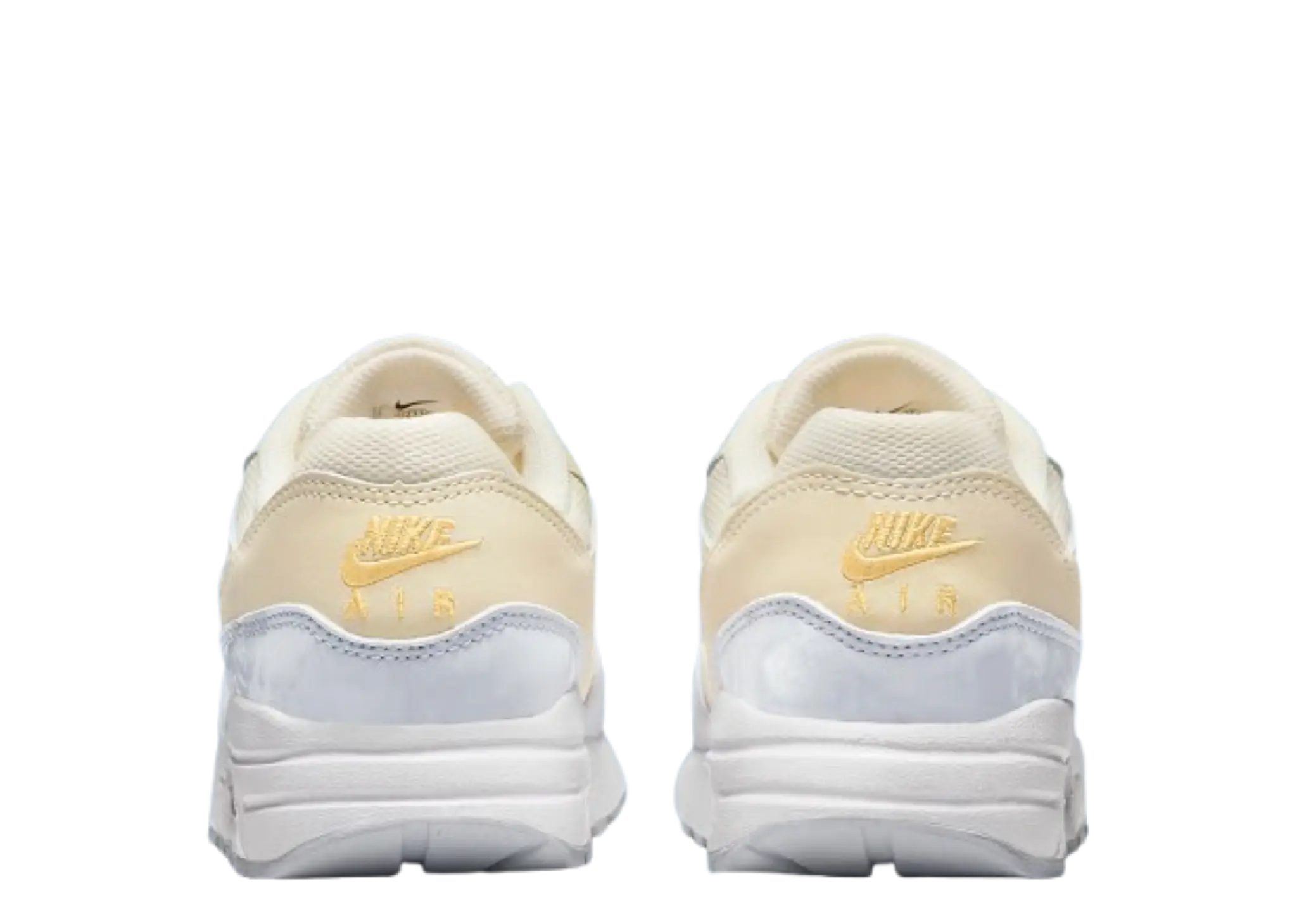 Nike Air Max 1 Pale Ivory Football Grey (Grade School) - photo 3