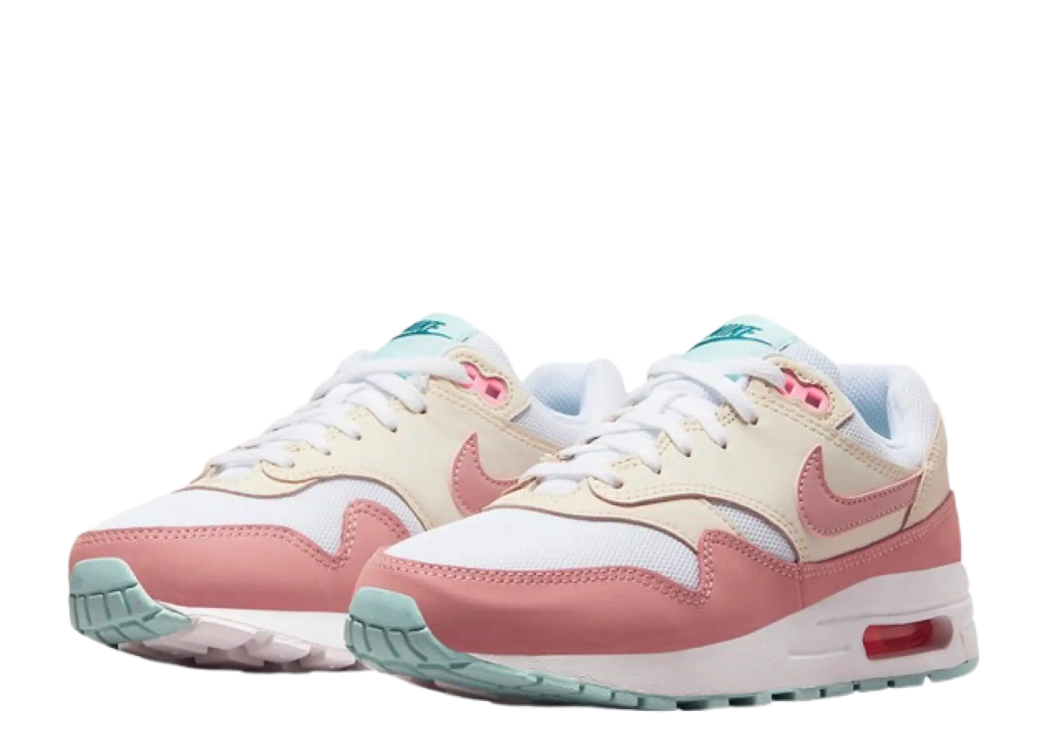 Nike Air Max 1 Red Stardust Guava Ice (Grade School) - photo 2