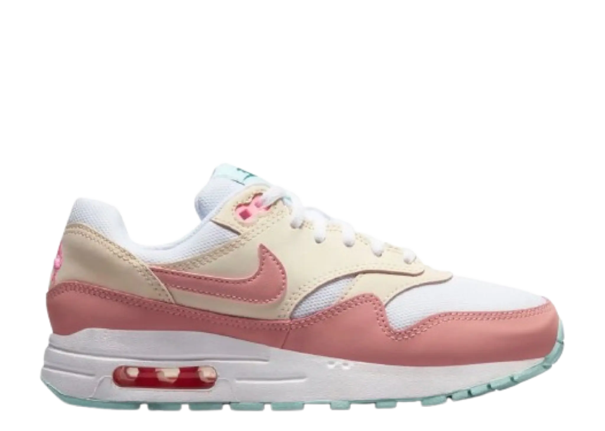 Nike Air Max 1 Red Stardust Guava Ice (Grade School)