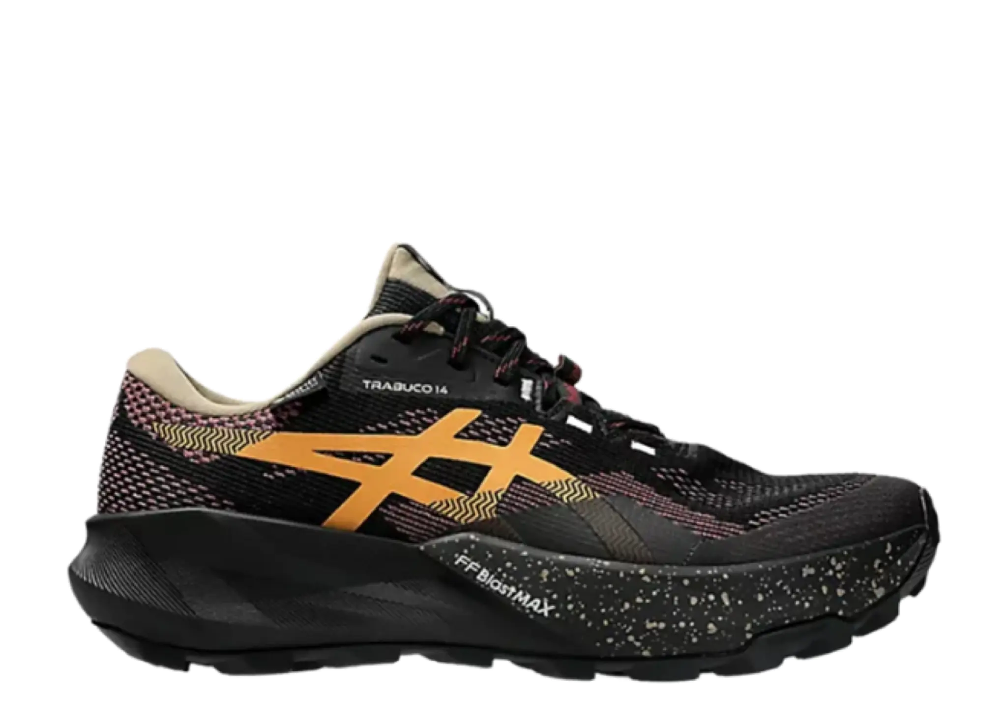 ASICS Trabuco 14 GTX Black Brisket Red