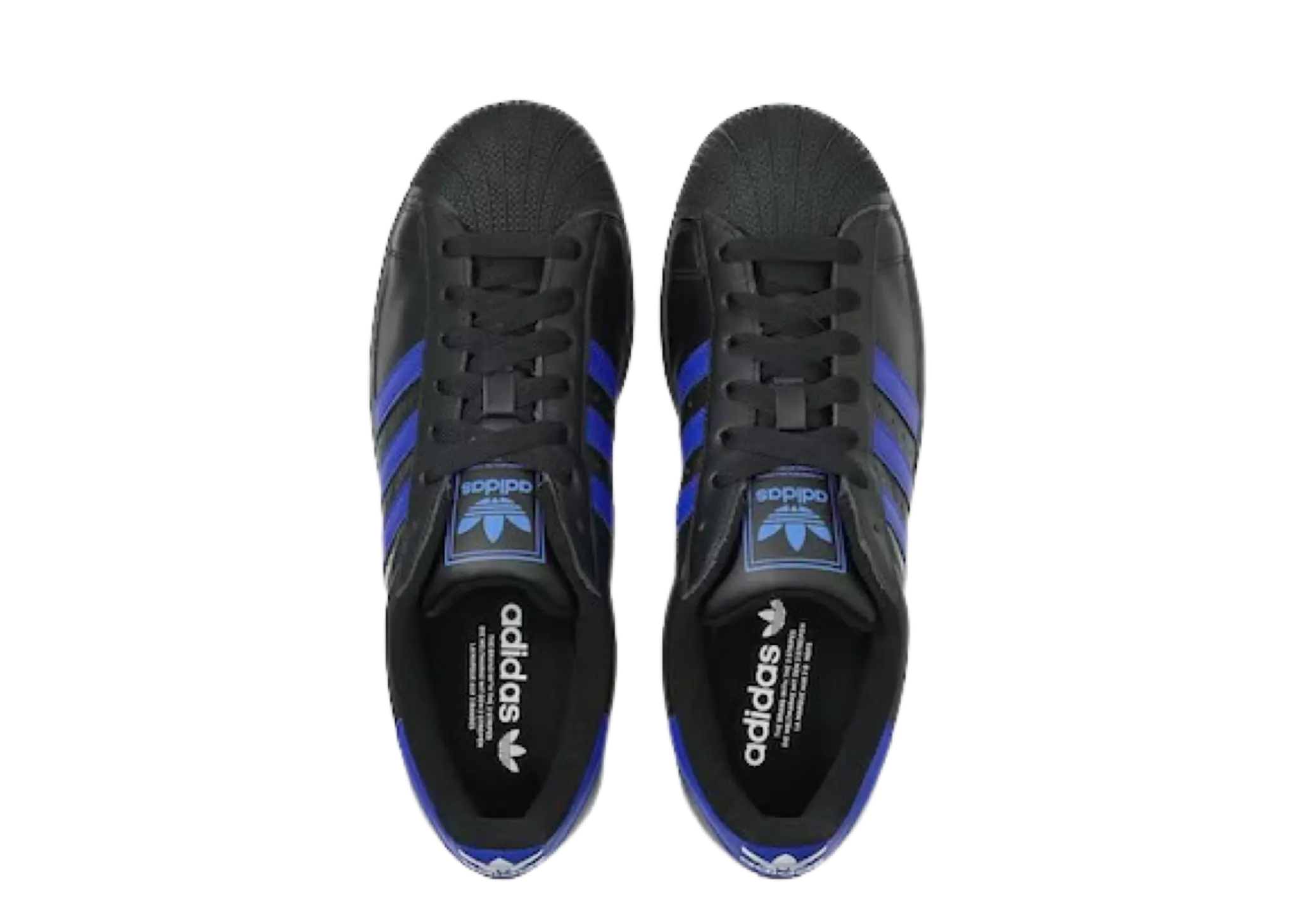 Adidas Superstar II Core Black Semi Lucid Blue Cloud White - photo 2