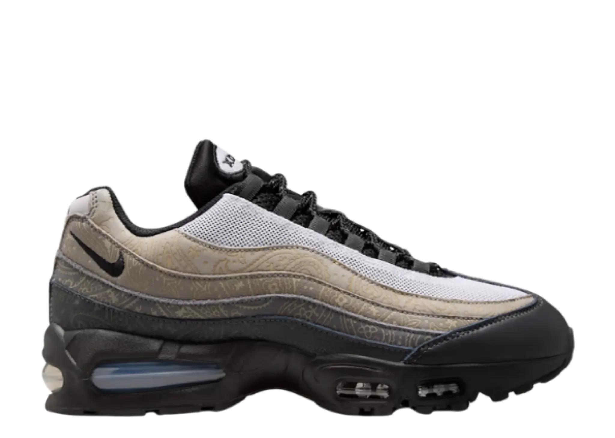 Nike Air Max 95 Big Bubble Leather White Light Graphite