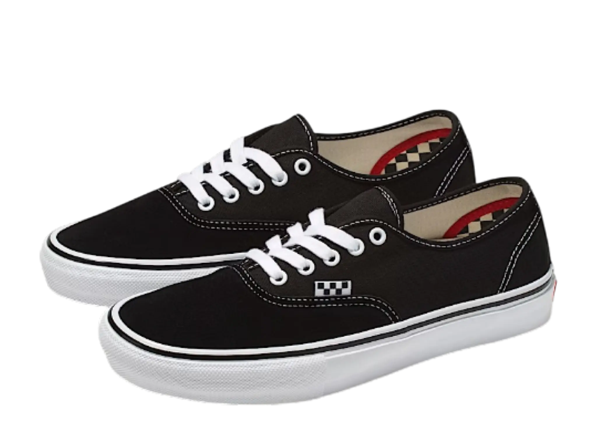 Vans Skate Authentic Black White - photo 2