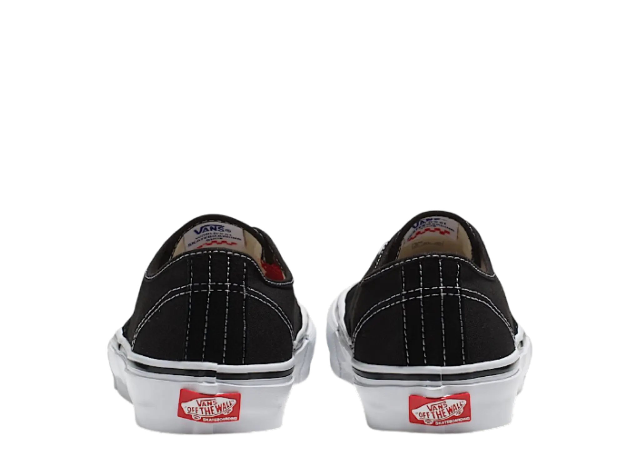 Vans Skate Authentic Black White - photo 3