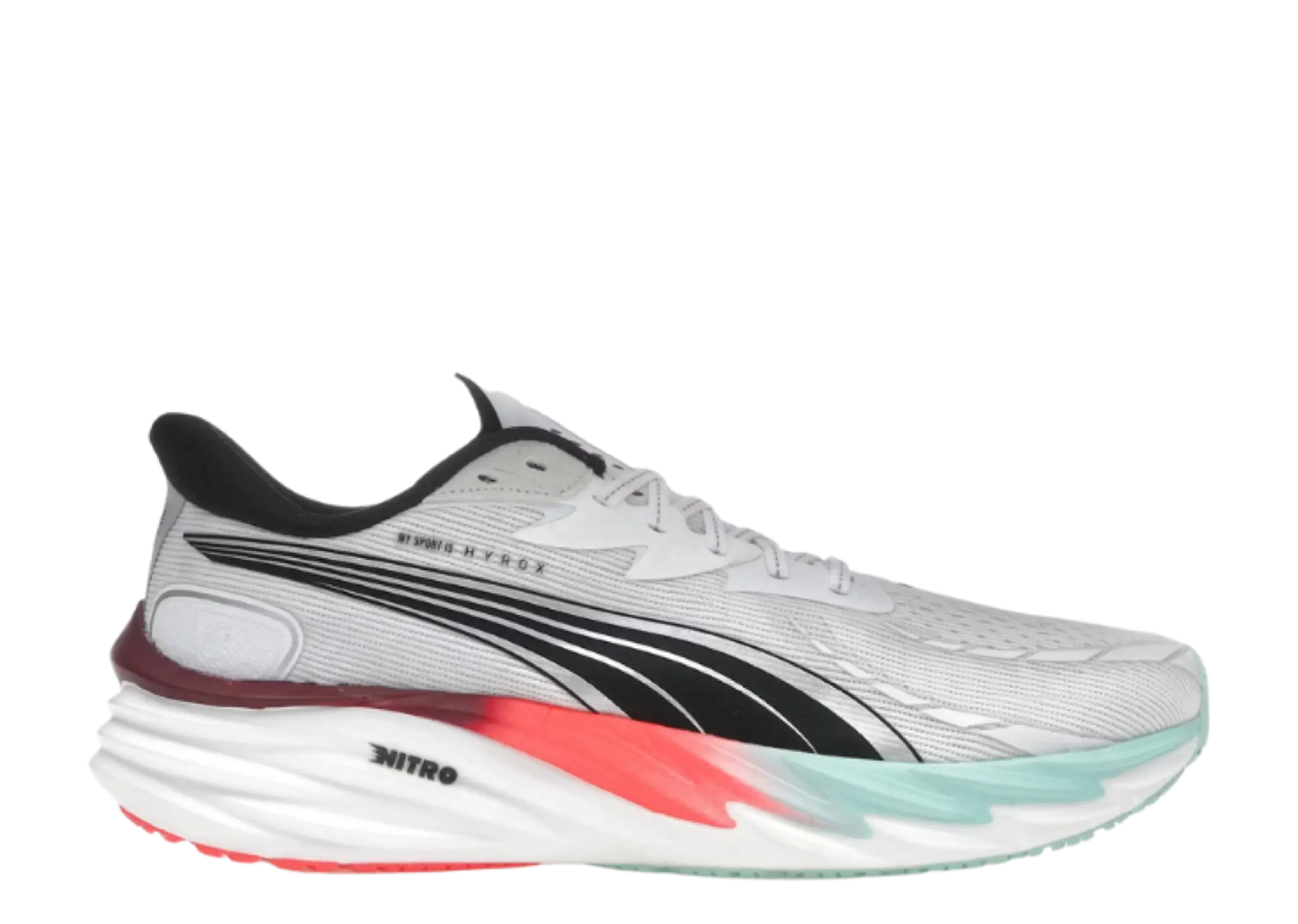 Puma Velocity Nitro 4 Hyrox White Mint Melt Glowing Red (Women's)