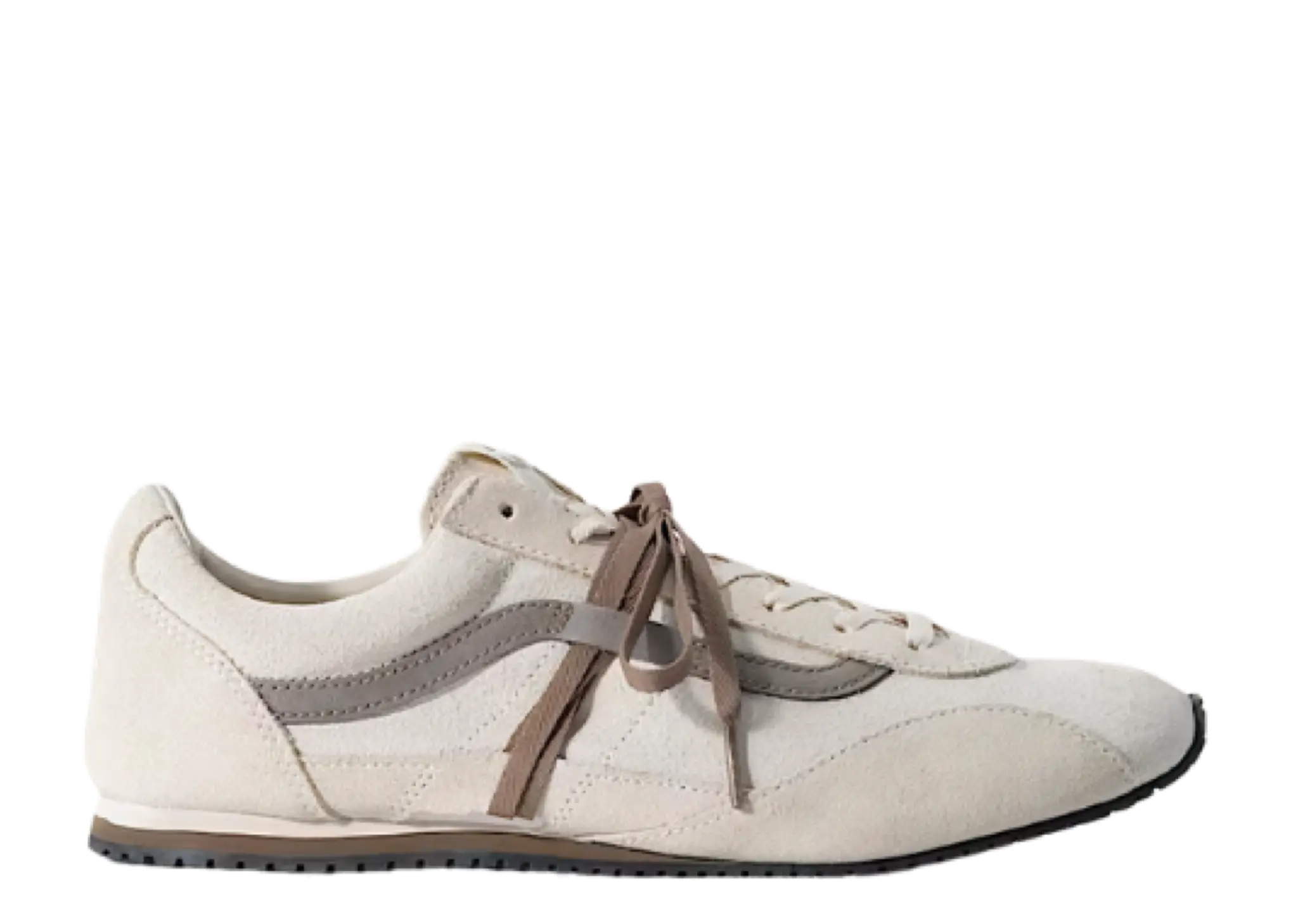 Vans Premium Super Lowpro Trainer Elevated Suede Cream