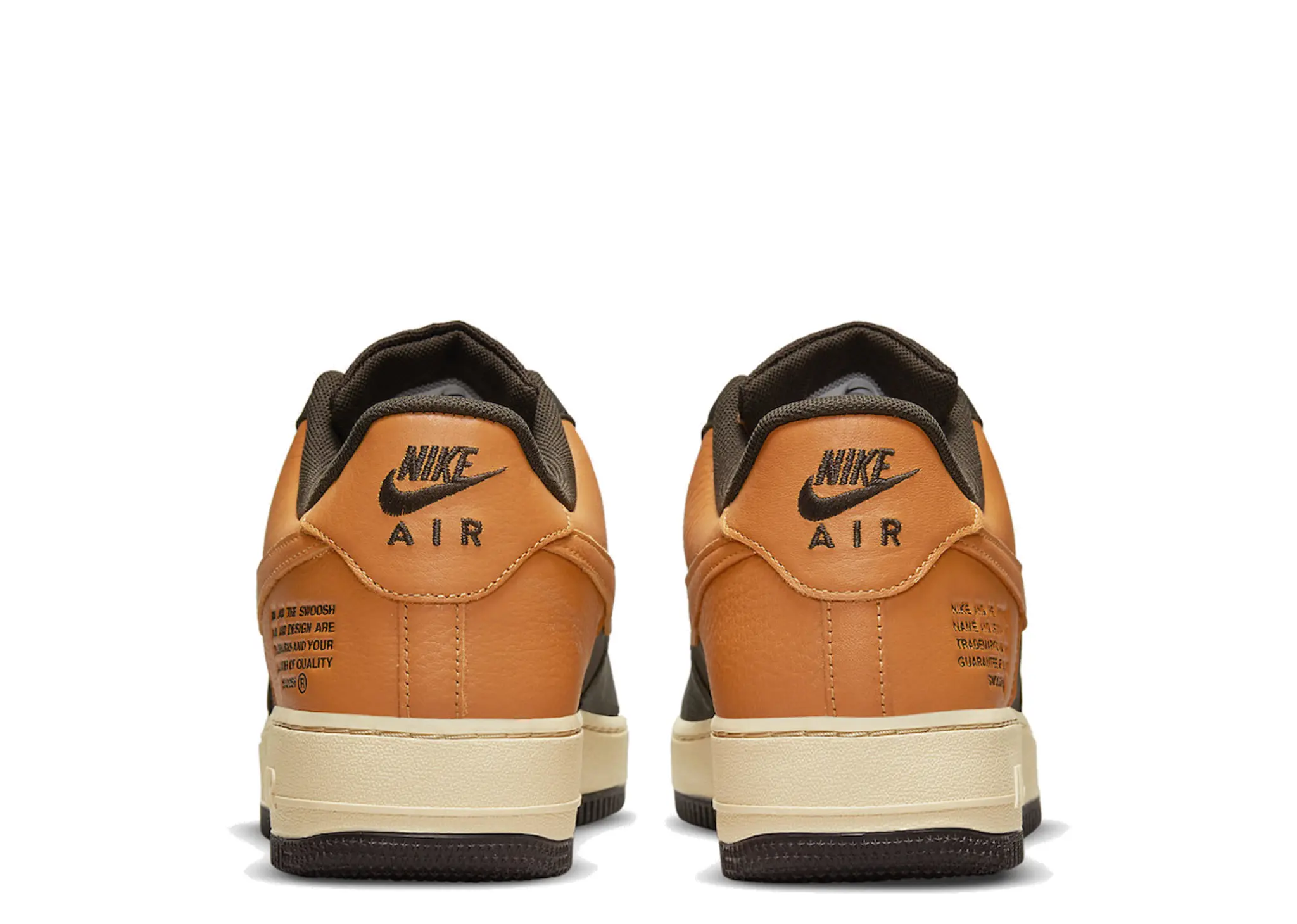 Nike Air Force 1 Low Gore-Tex Brown Orange - photo 3