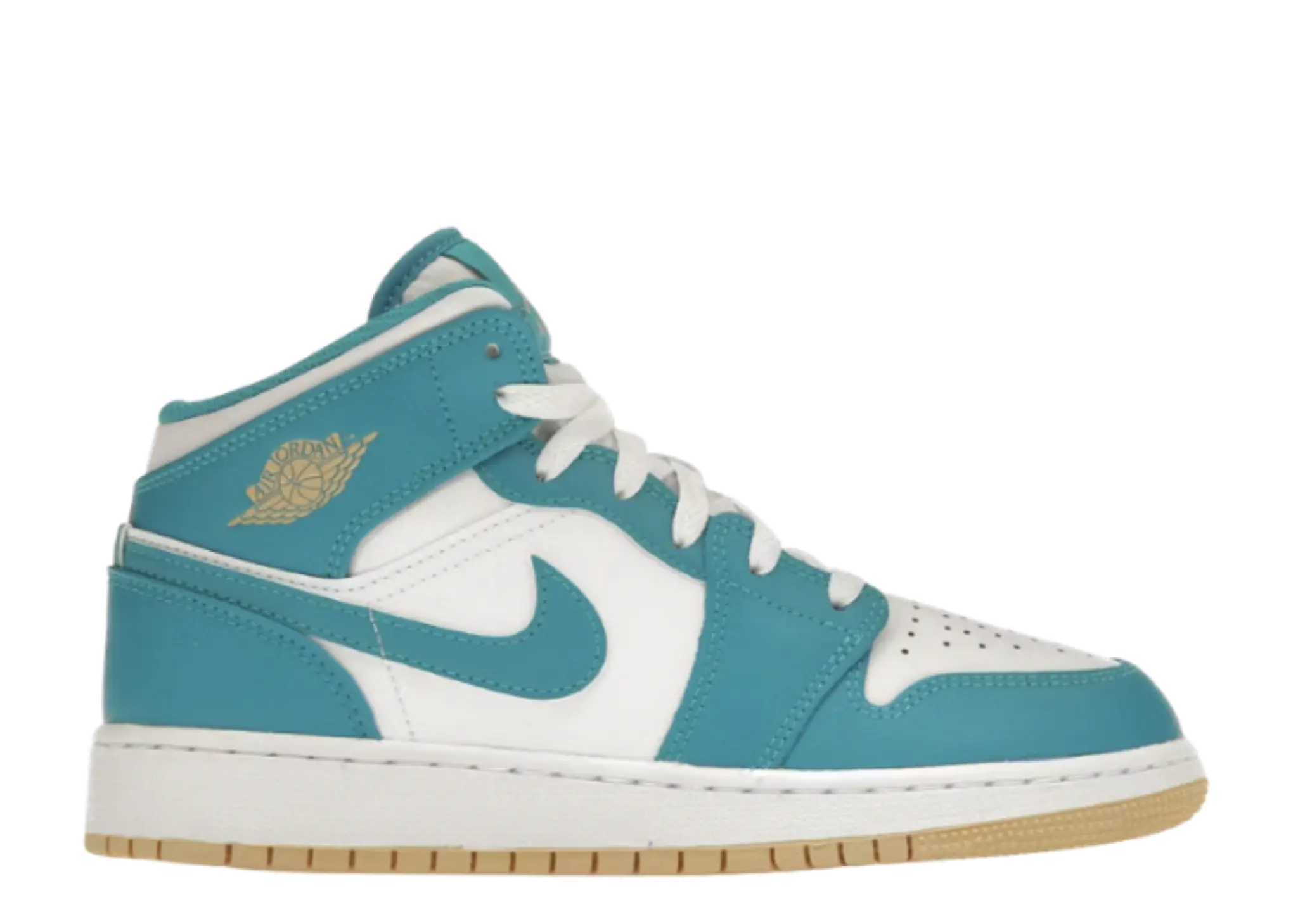 Air Jordan 1 Mid Aquatone (Grade School)
