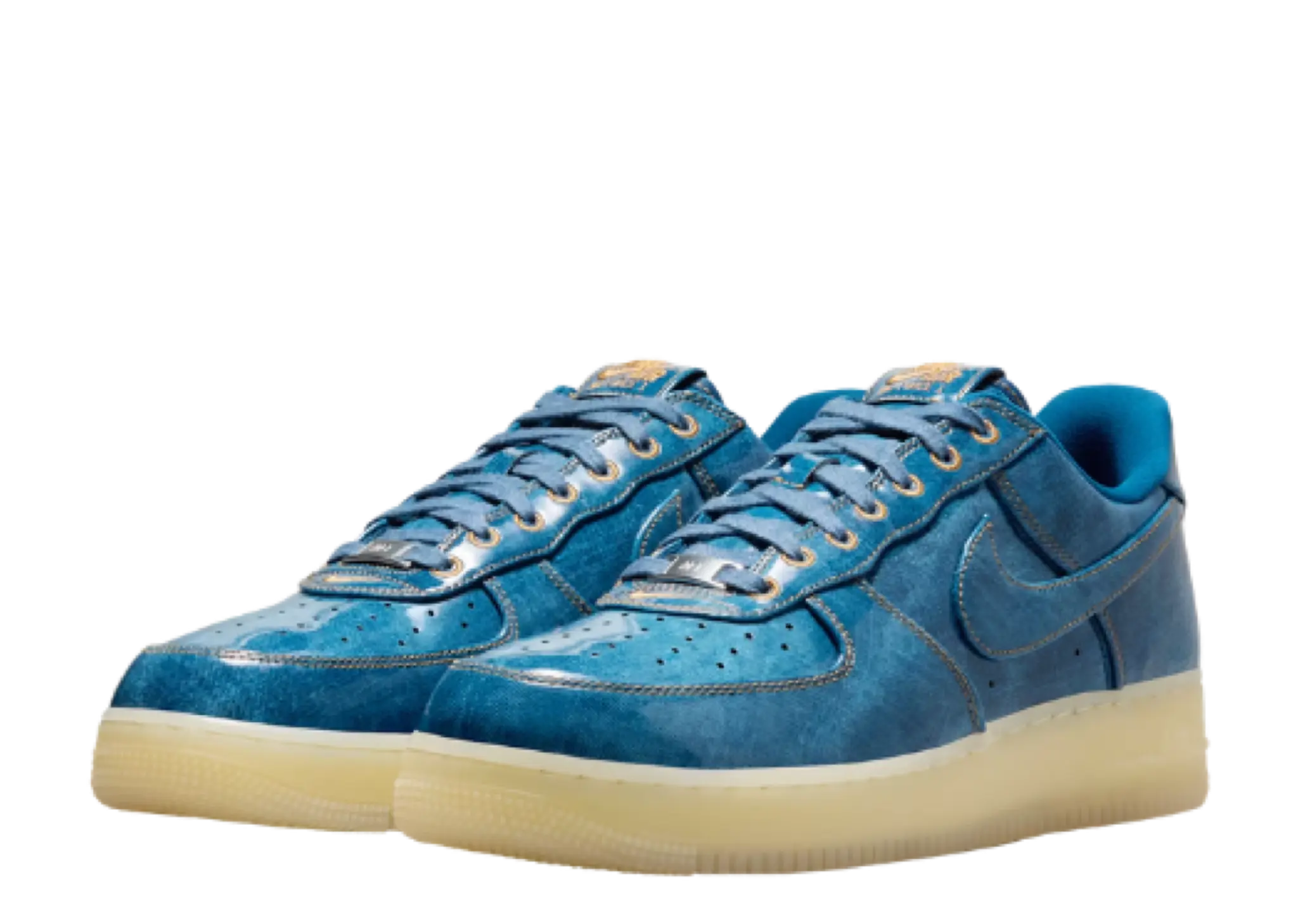 Nike Air Force 1 Low Patent Denim - photo 2