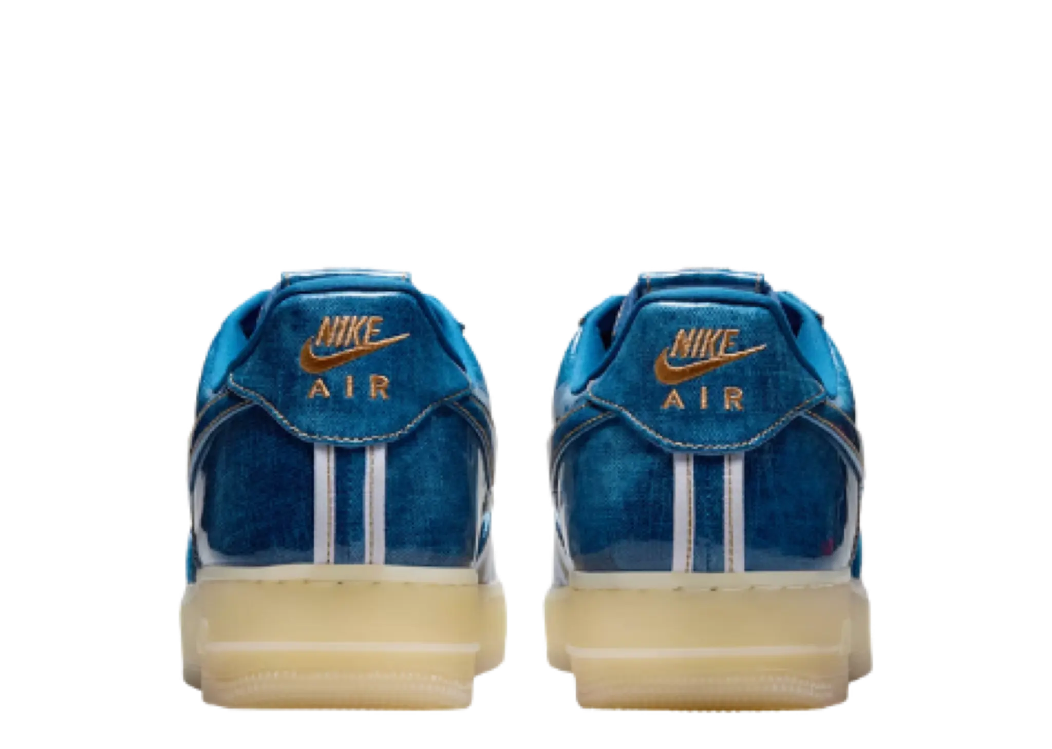 Nike Air Force 1 Low Patent Denim - photo 3