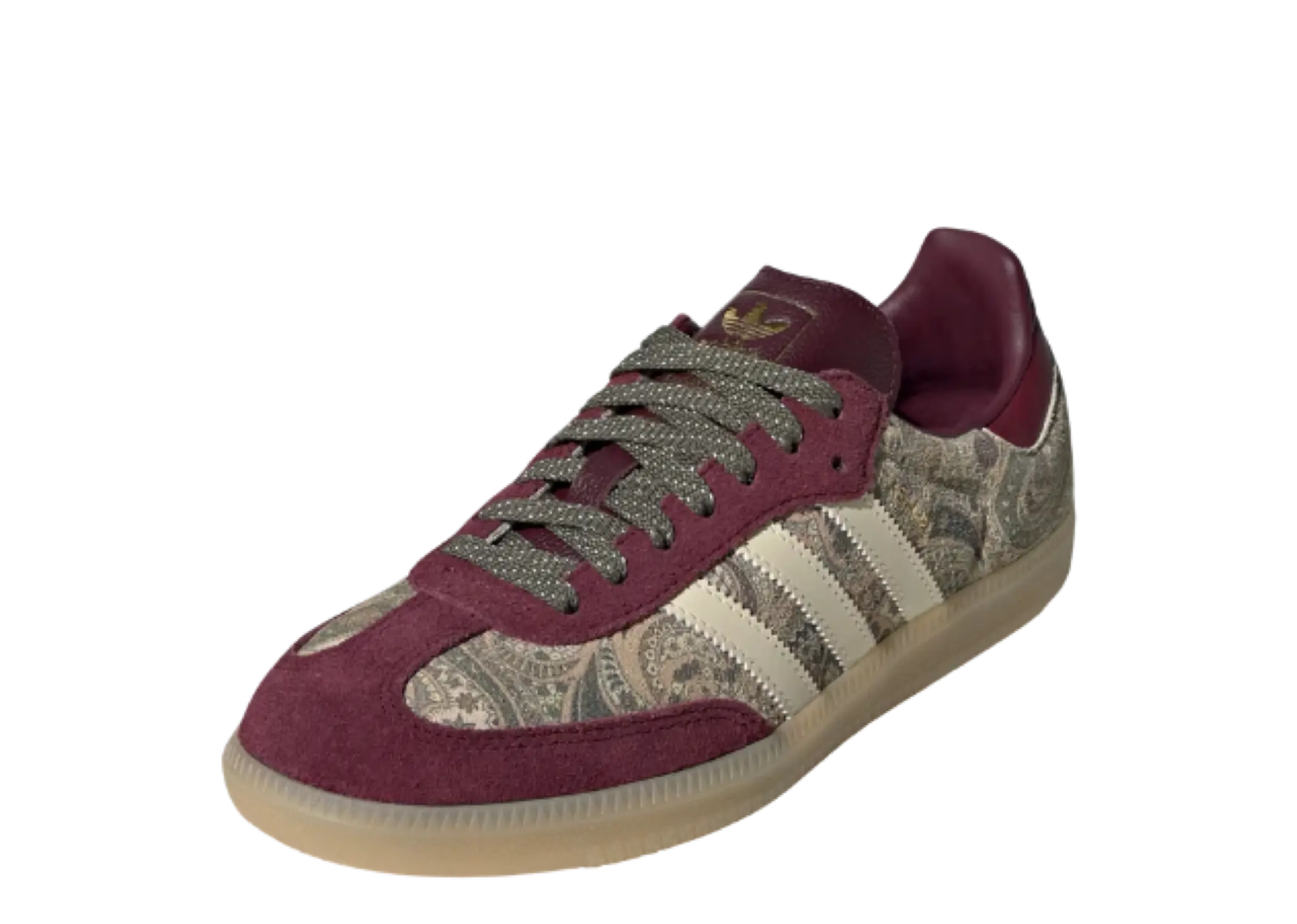 Adidas Samba OG Liberty London Maroon Warm Vanilla (Women's) - photo 2