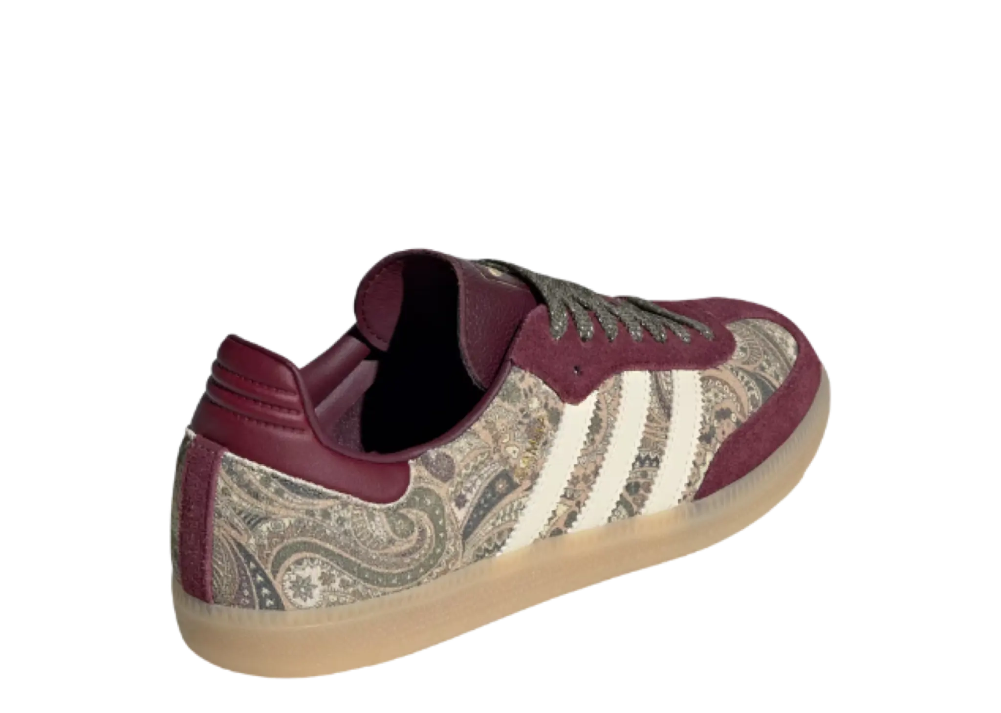 Adidas Samba OG Liberty London Maroon Warm Vanilla (Women's) - photo 3
