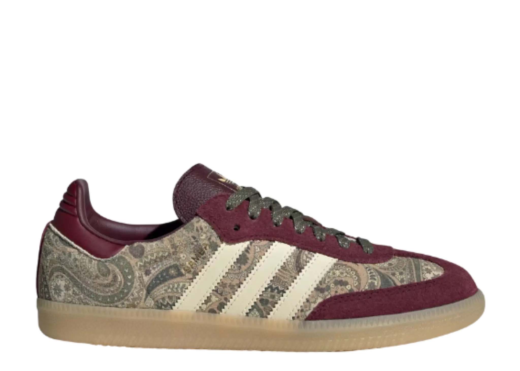 Adidas Samba OG Liberty London Maroon Warm Vanilla (Women's)