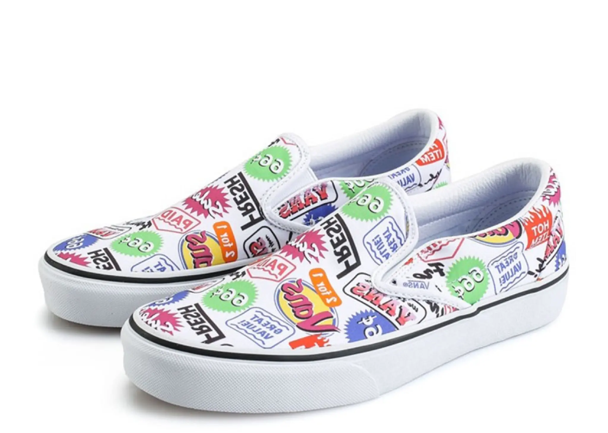 Vans Classic Slip-On Retro Mart True White - photo 2