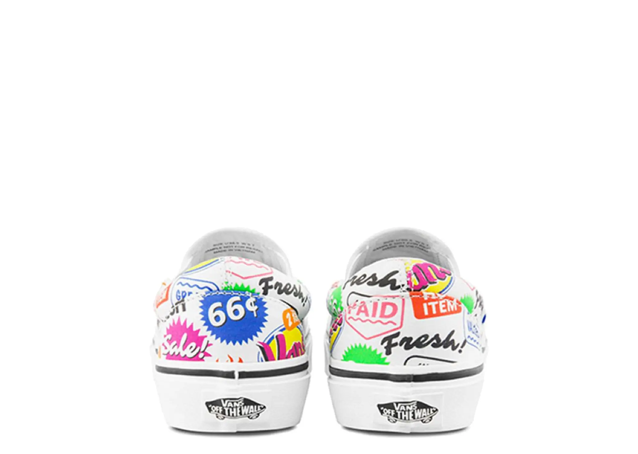 Vans Classic Slip-On Retro Mart True White - photo 3