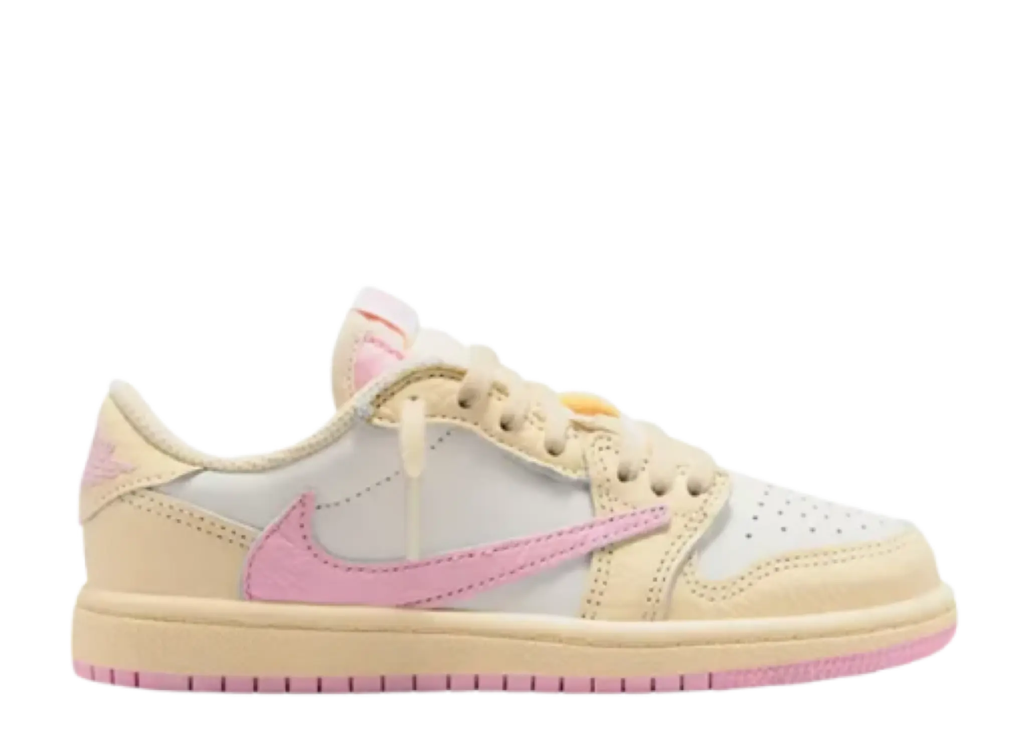 Air Jordan 1 Retro Low OG SP Travis Scott Shy Pink (Pre-School)