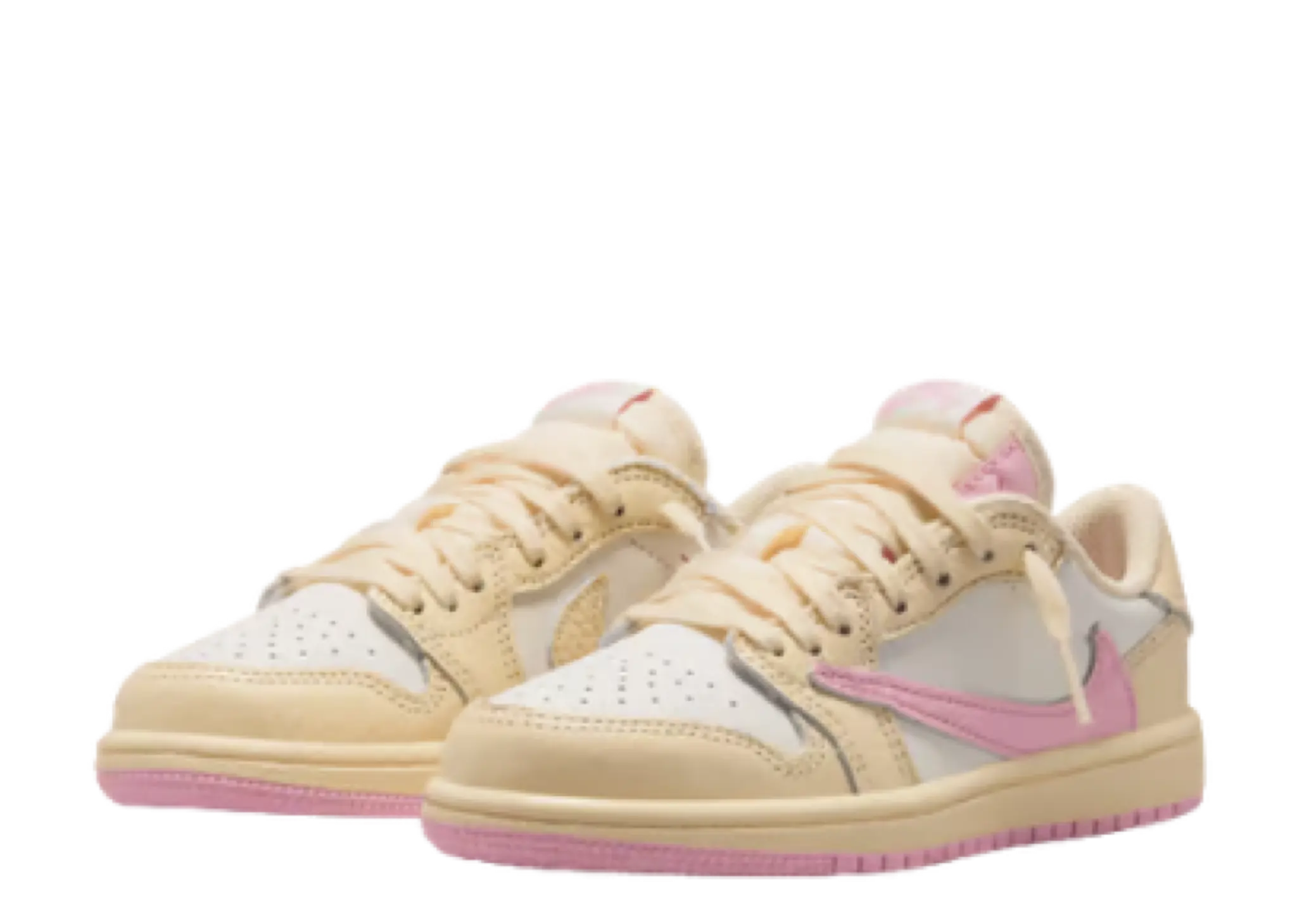 Air Jordan 1 Retro Low OG SP Travis Scott Shy Pink (Pre-School) - photo 2