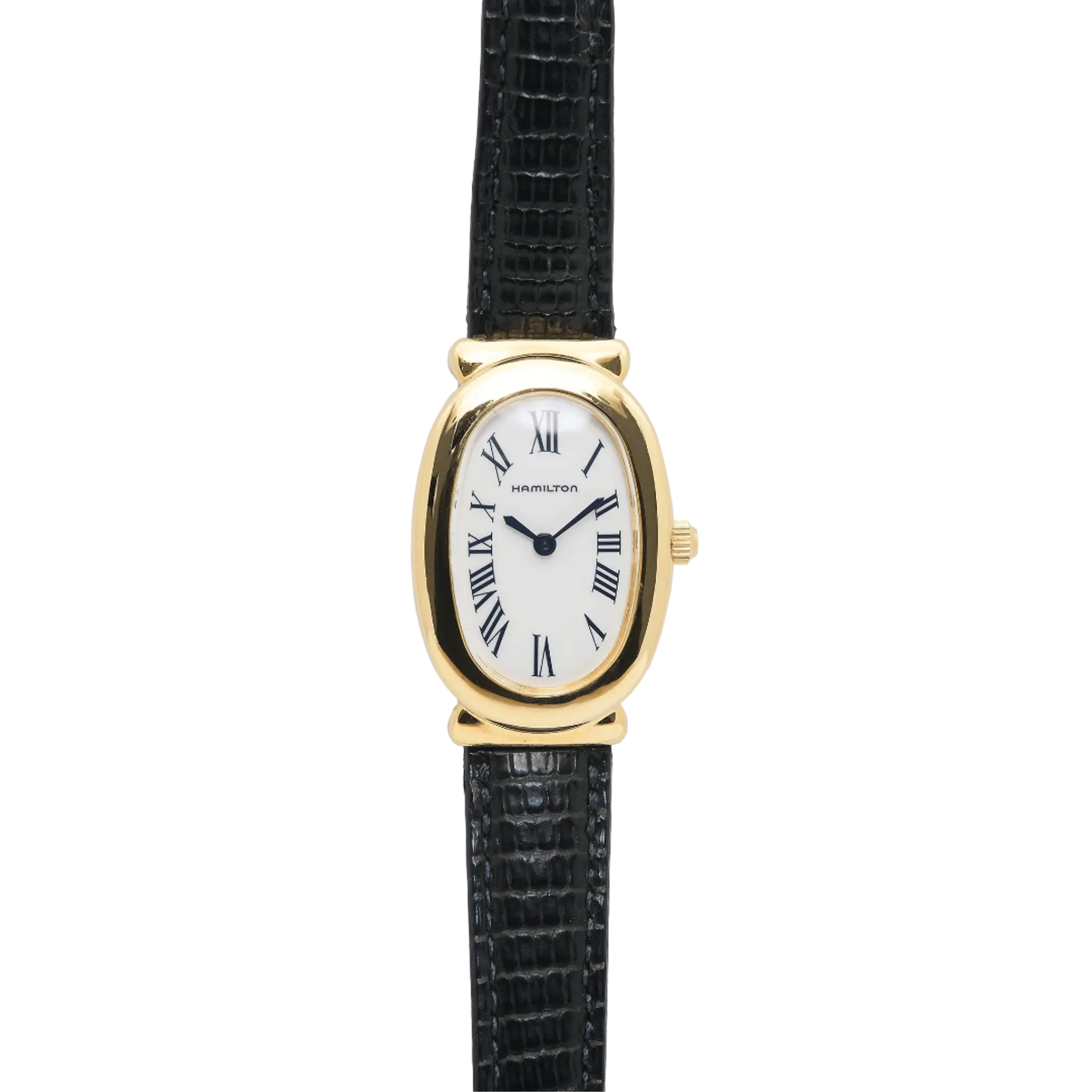 Hamilton Oval Gold Tone Ref: 8212