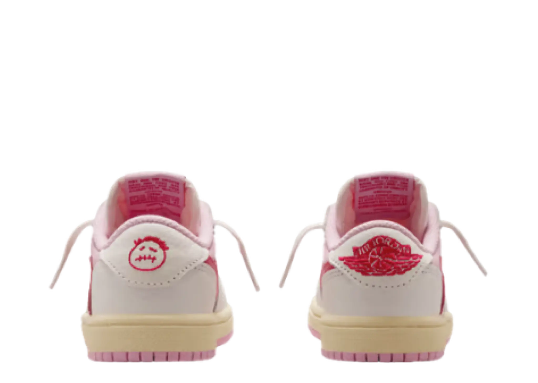 Air Jordan 1 Retro Low OG SP Travis Scott Sail Tropical Pink (Pre-School) - photo 3