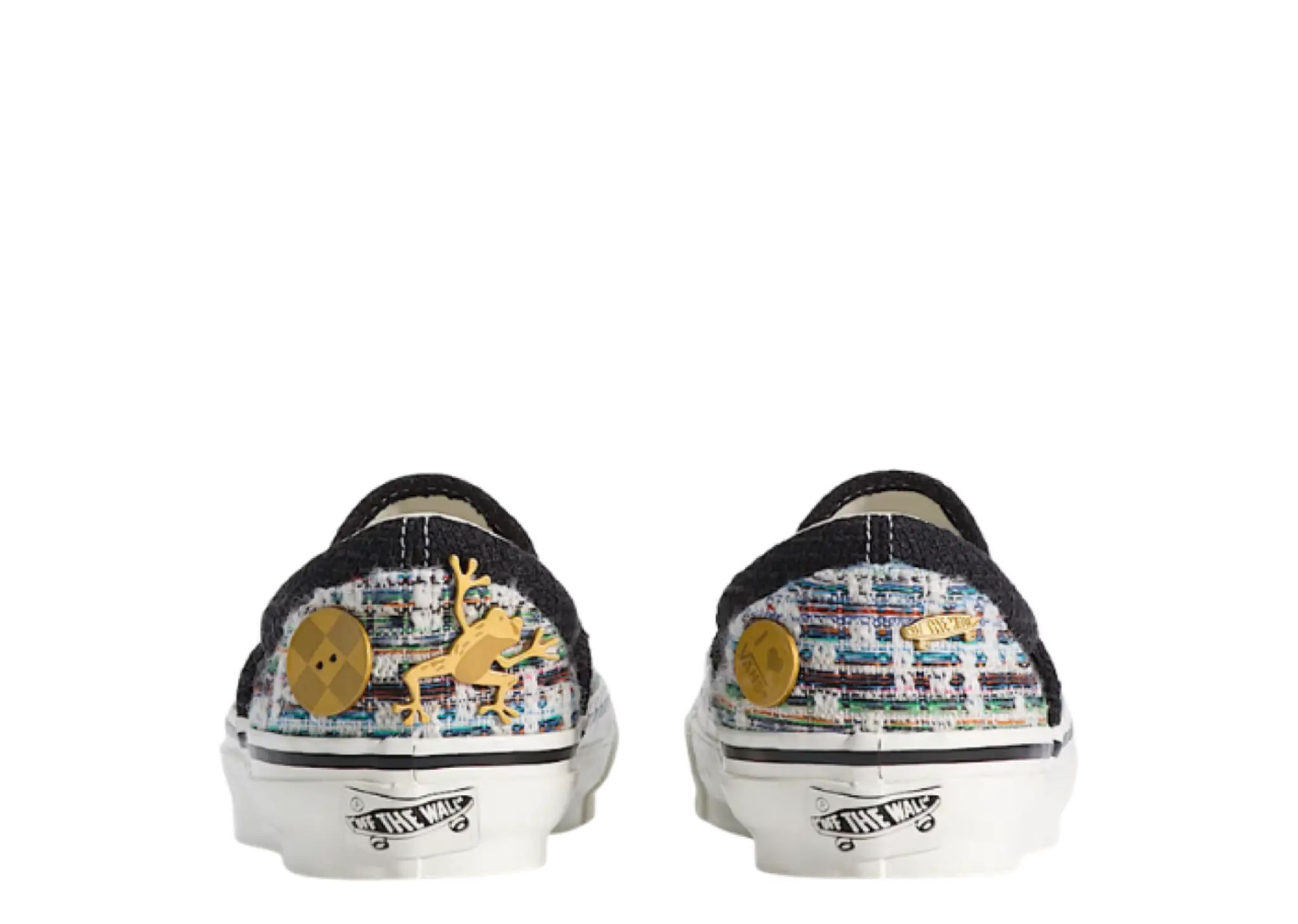 Vans Classic Slip-On 98 LX Cardigan Black White - photo 3