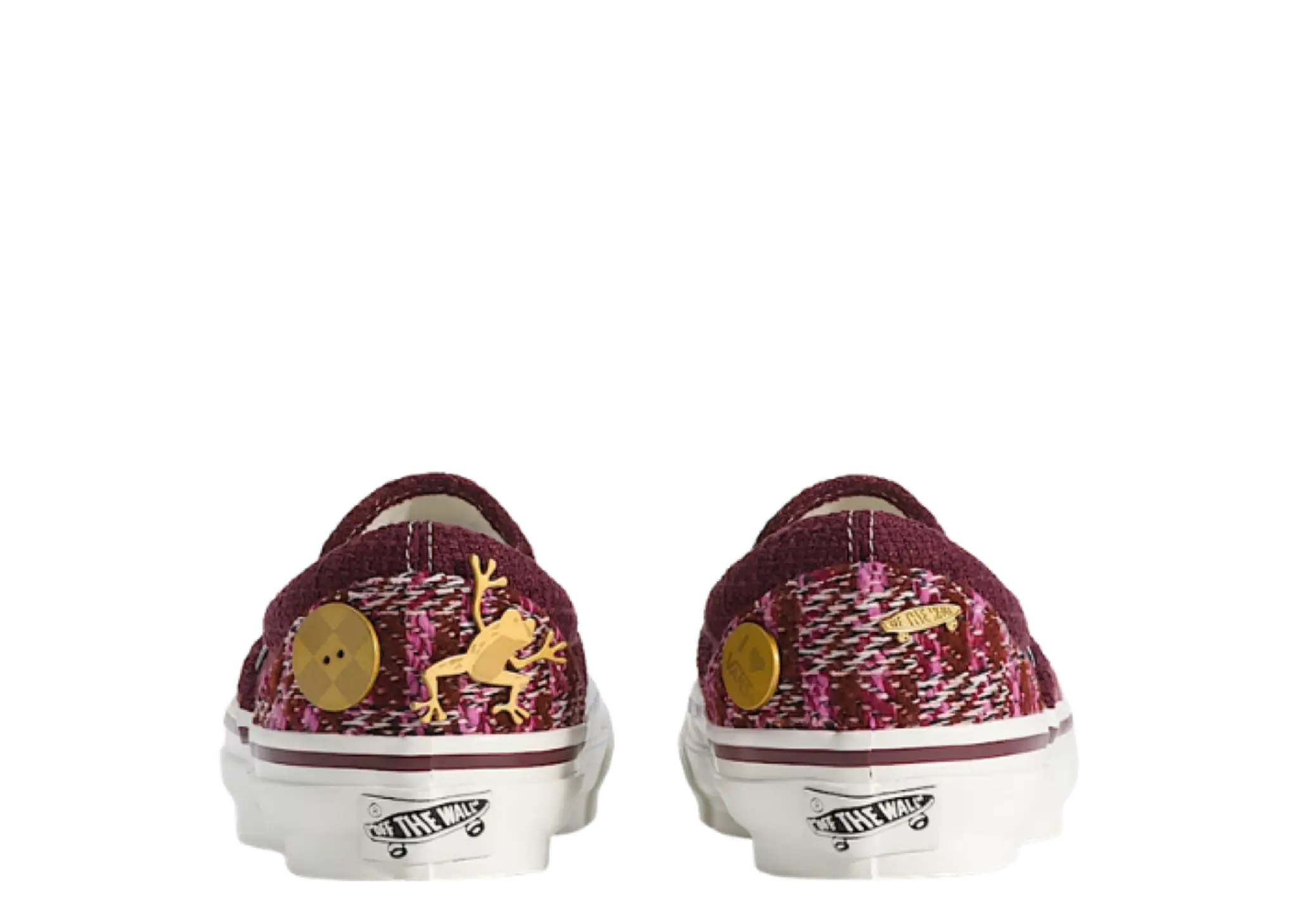 Vans Classic Slip-On 98 LX Cardigan Brown Pink - photo 3
