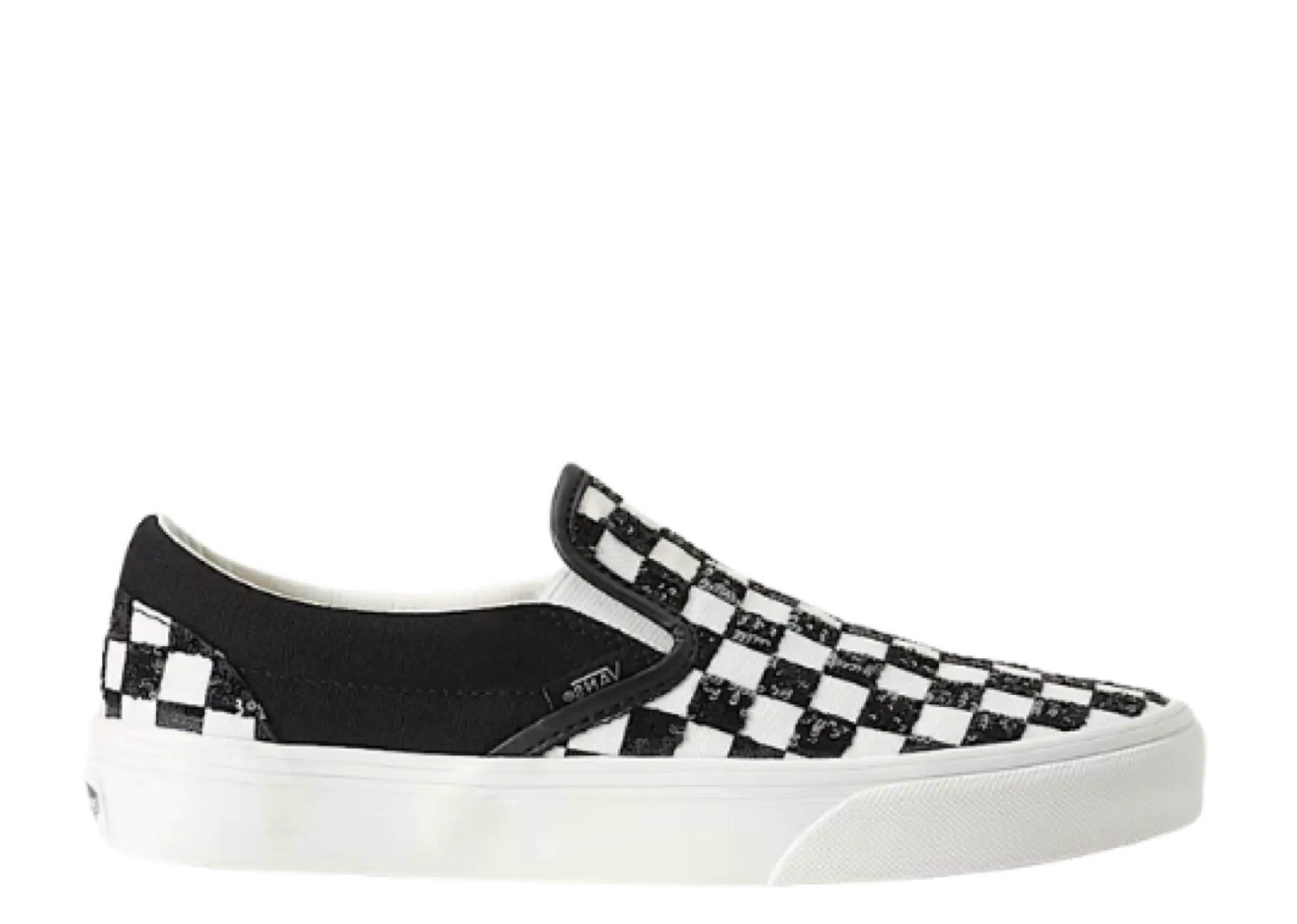 Vans Classic Slip-On Checkerboard White Black