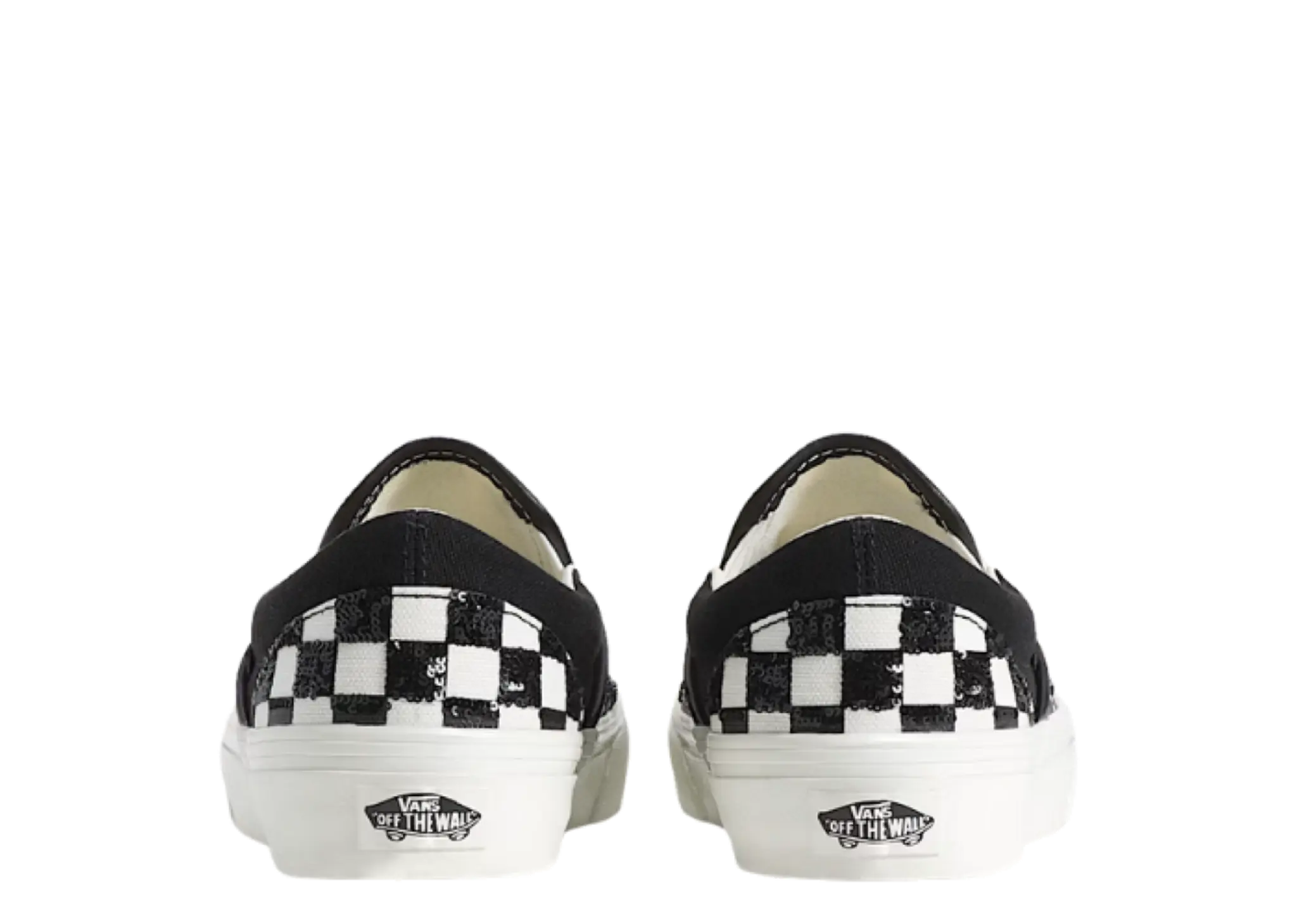 Vans Classic Slip-On Checkerboard White Black - photo 3