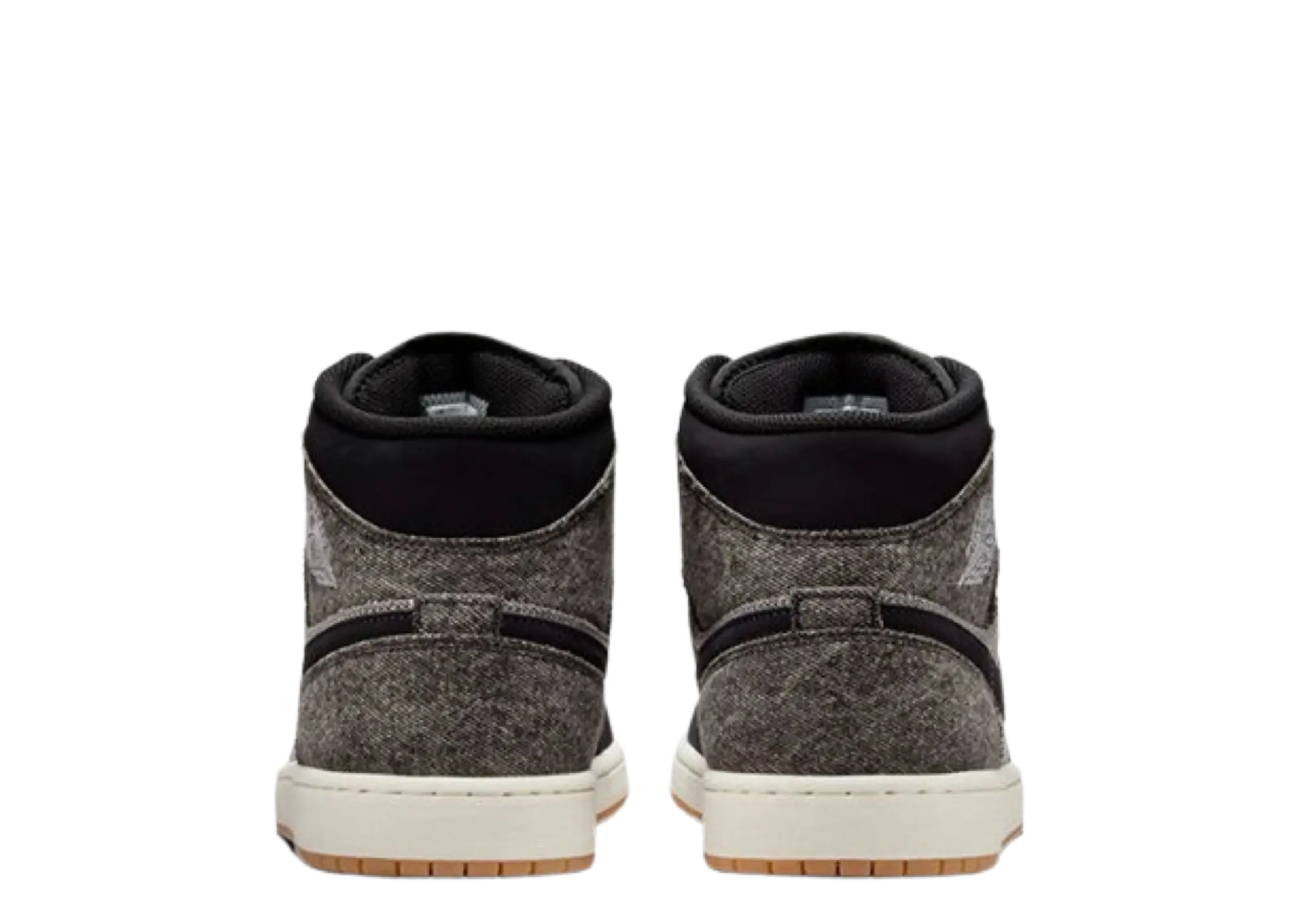 Air Jordan 1 Mid SE Black Denim - photo 3