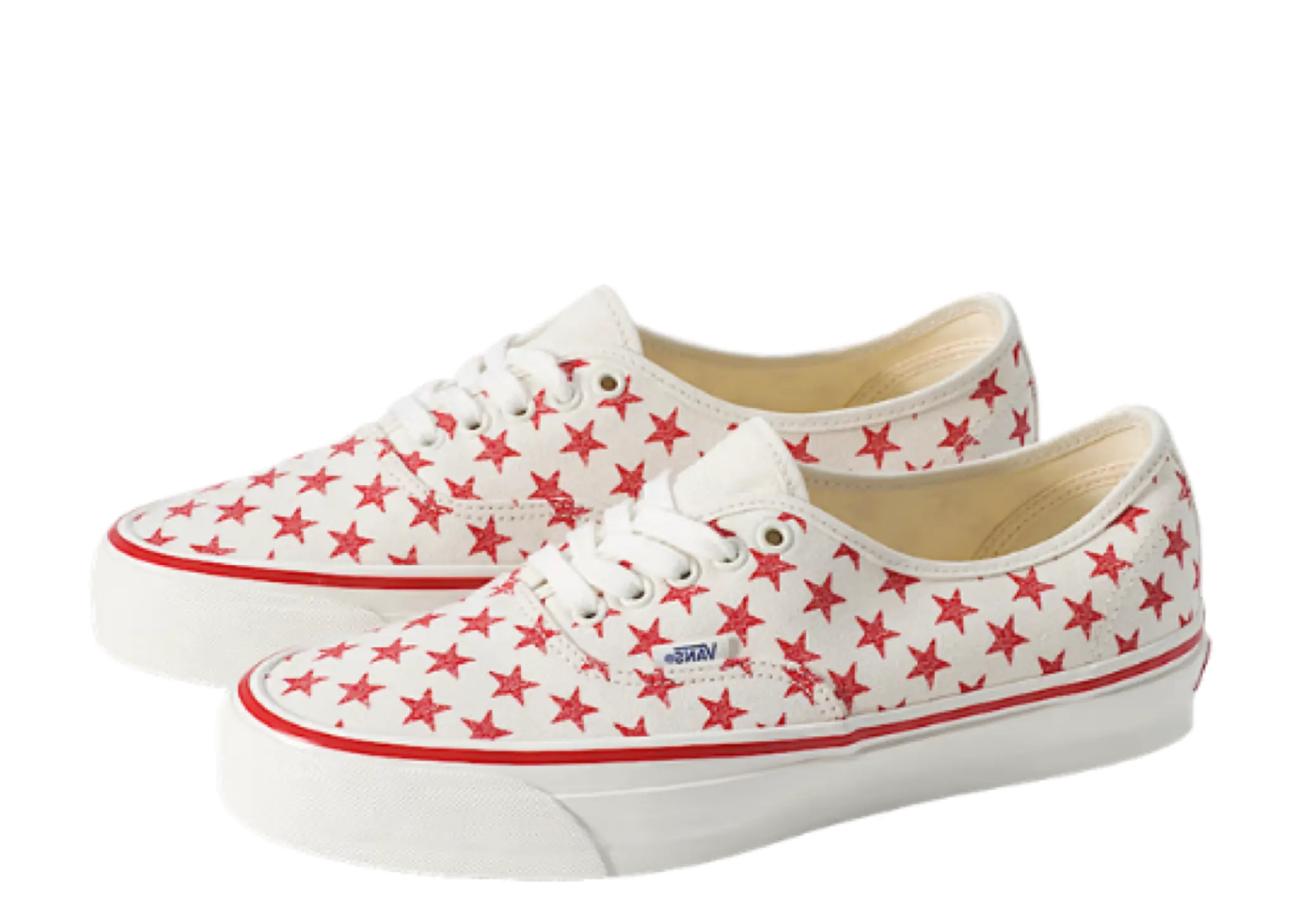 Vans Premium Authentic Racing Red Marshmallow White - photo 2