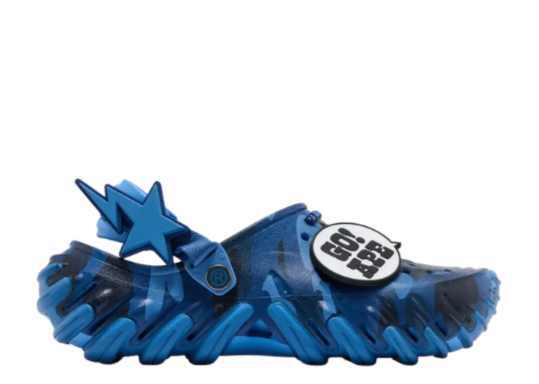 Crocs Echo RO Clog Bape Powder Blue Camo