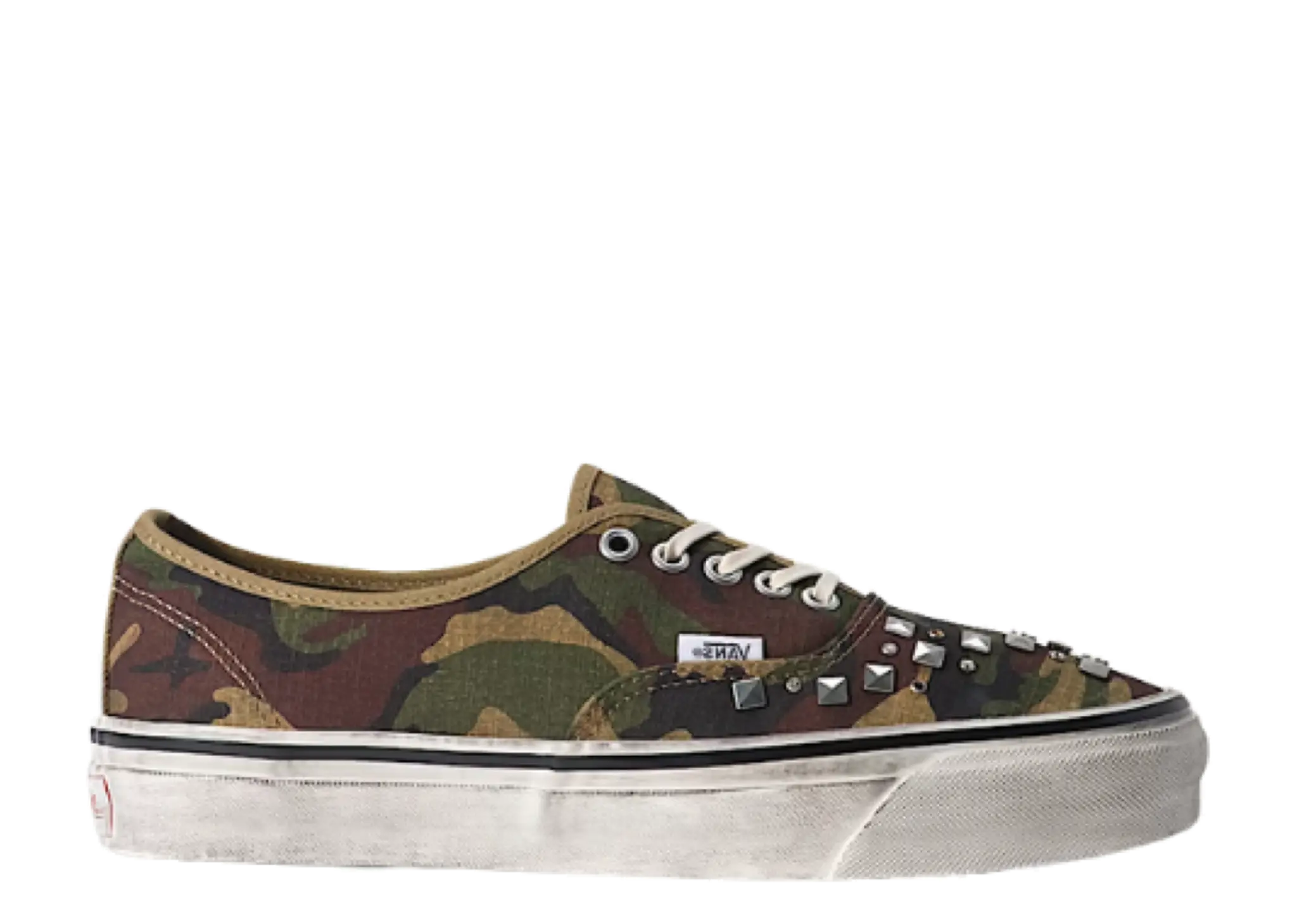 Vans Premium Authentic Woodland Camo Green