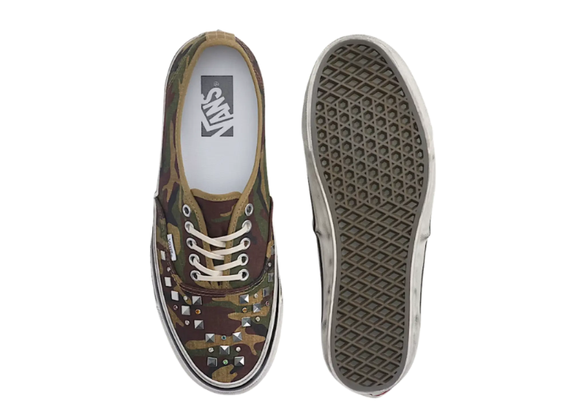 Vans Premium Authentic Woodland Camo Green - photo 4